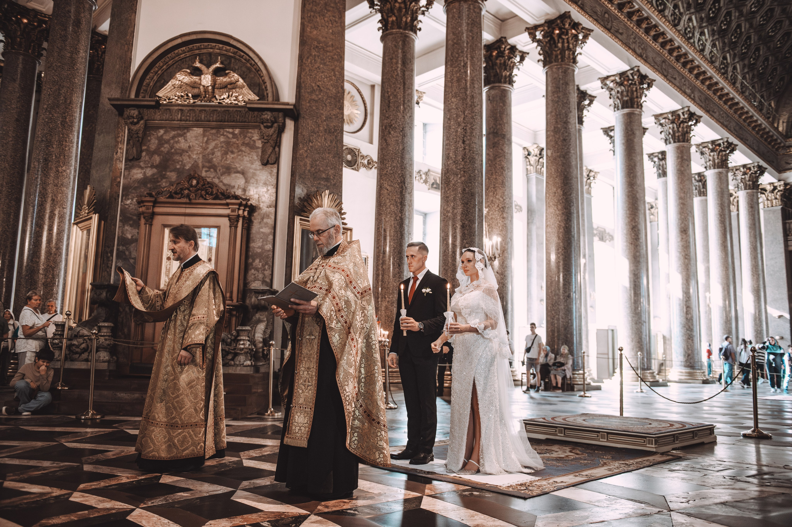 Анна и Иван. Казанский собор. Свадебный и семейный фотограф в Санкт-Петербурге — Мария Черепанова