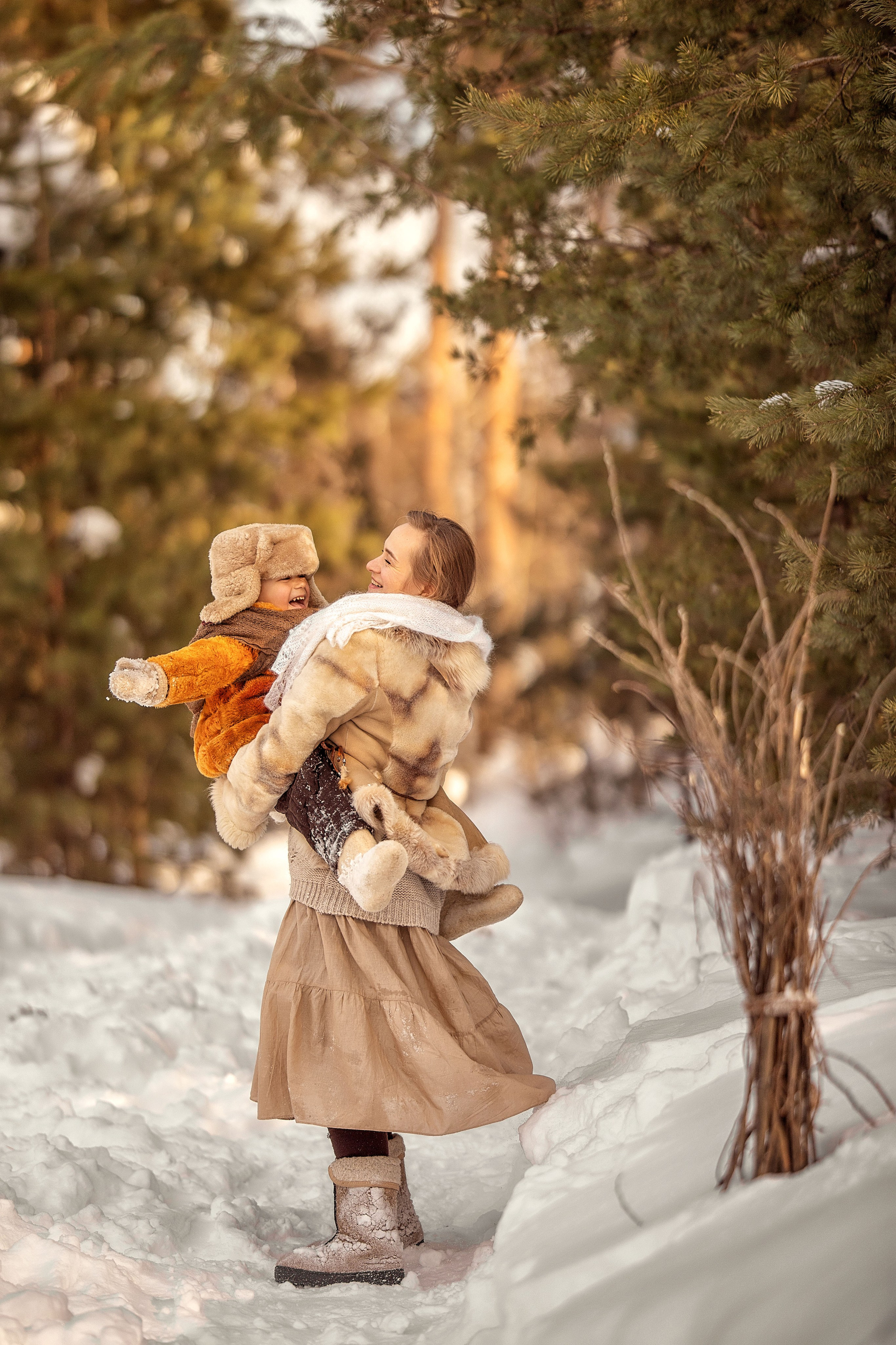 Зимние забавы. Елена Чернигина семейный и детский фотограф в Нижнем Новгороде и Бор