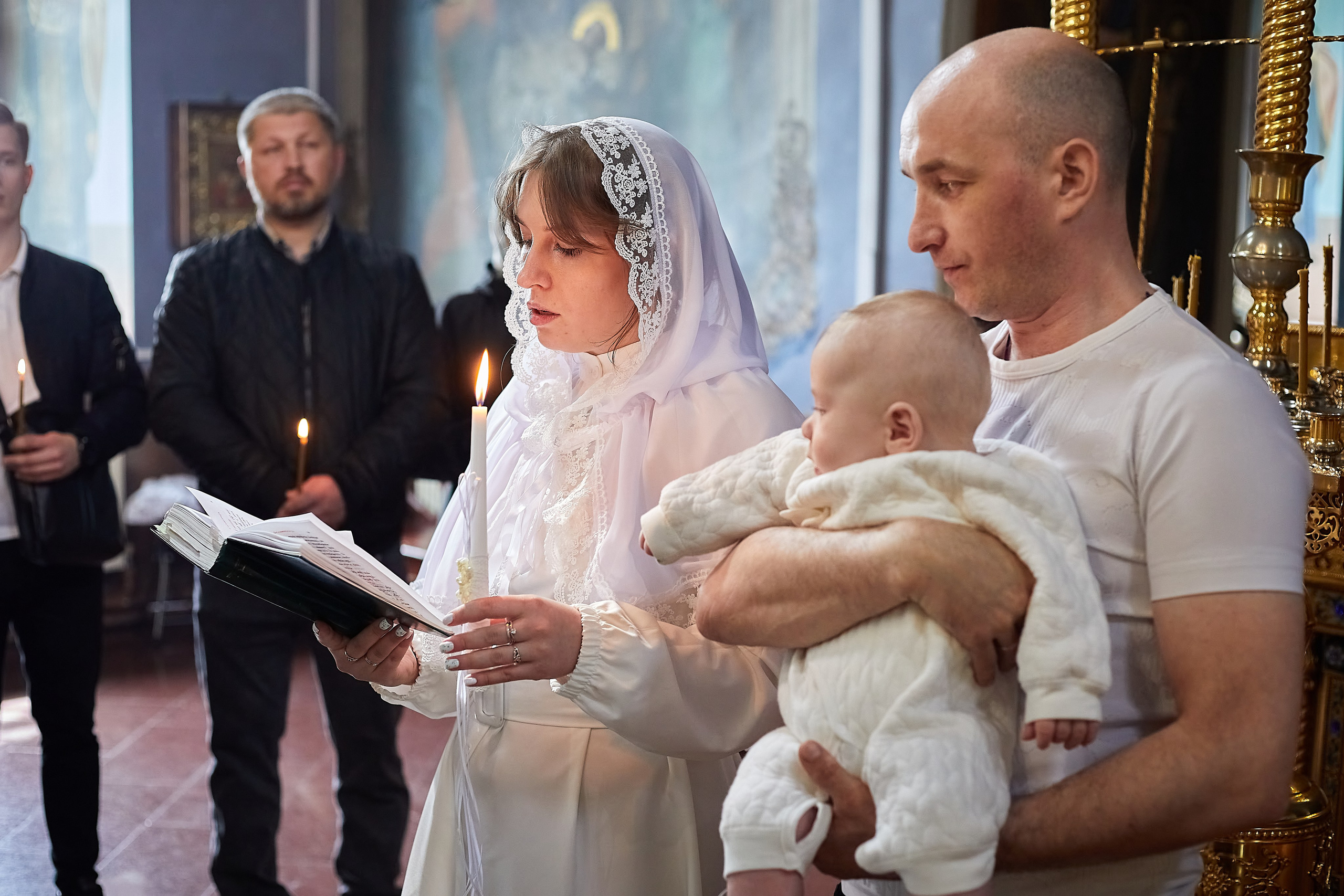 Крещение Ярослава. Семейный и детский фотограф в Ярославле Юлия Галашина