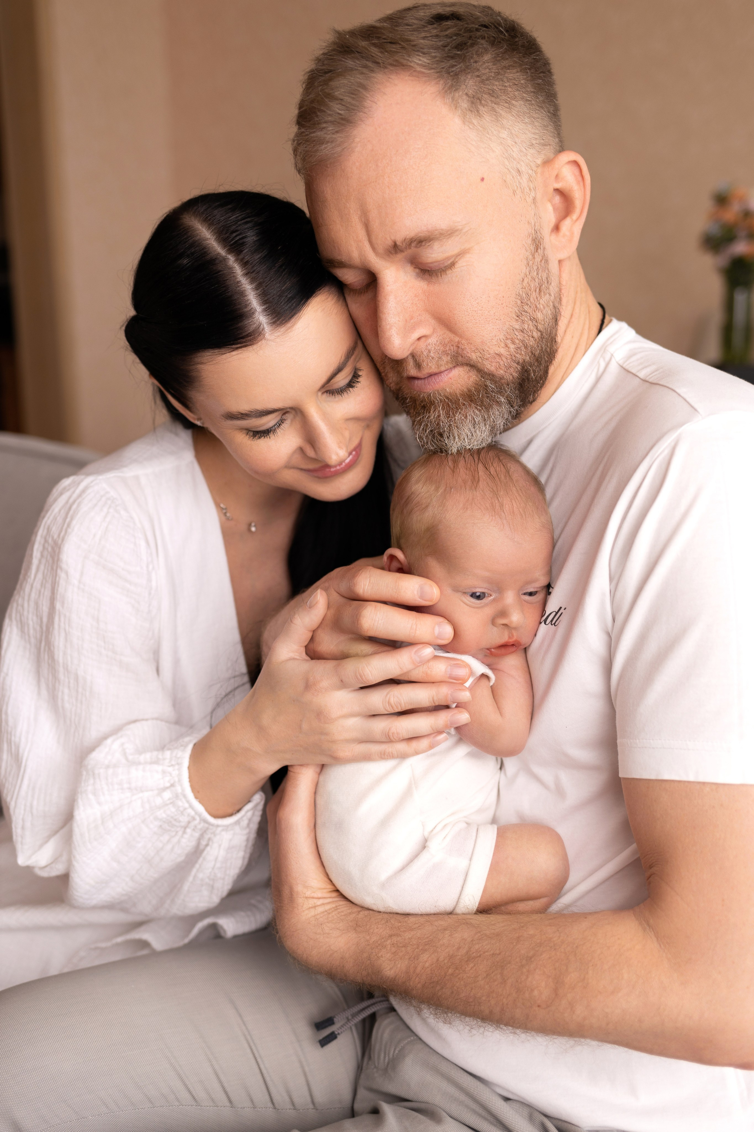 Newborn съемка в стиле Лайф. Фотограф новорожденных малышей в Омске и Омской области Эльвира Камаева