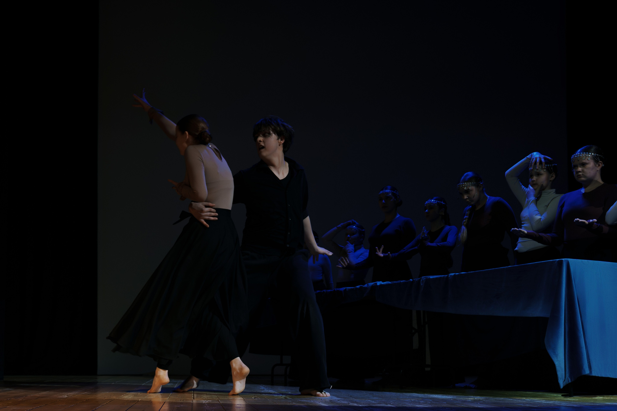 Спектакль «Демон» в постановке театральной студии «Волшебный мир театра». Фотограф Евгений Егоров