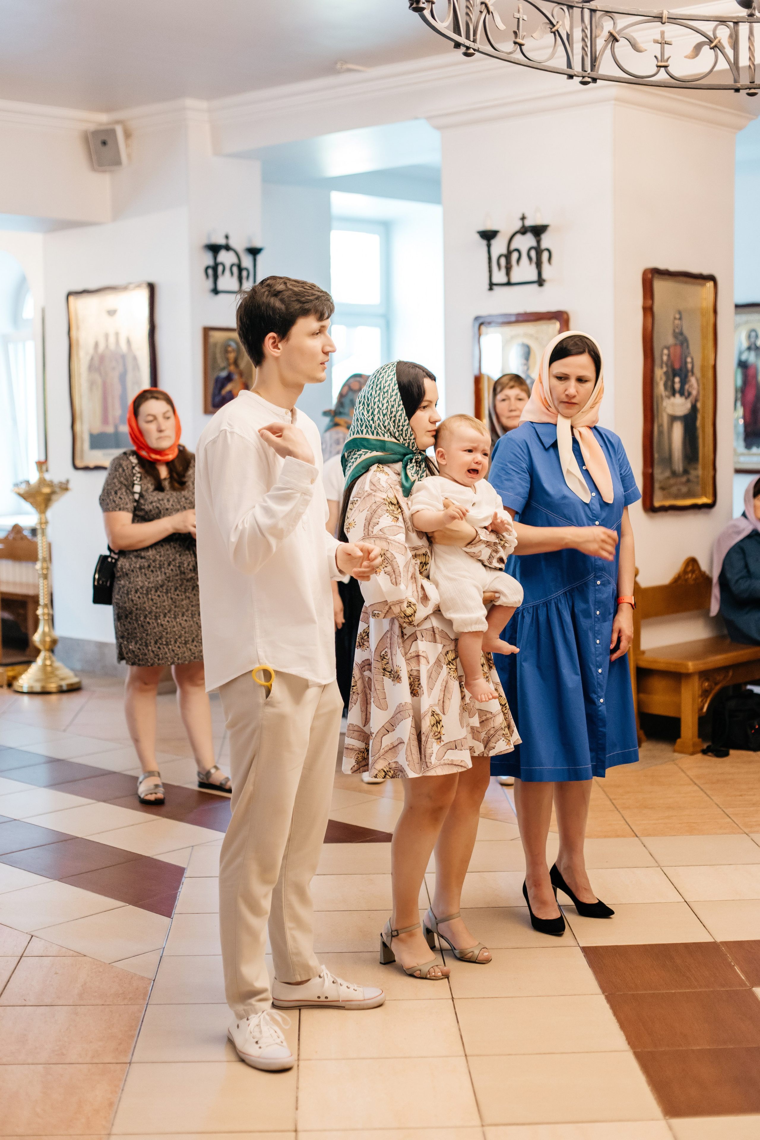 Крещение Андрея. Церковь Преображения Господня. Фотограф ВИКА МЕДУЗА