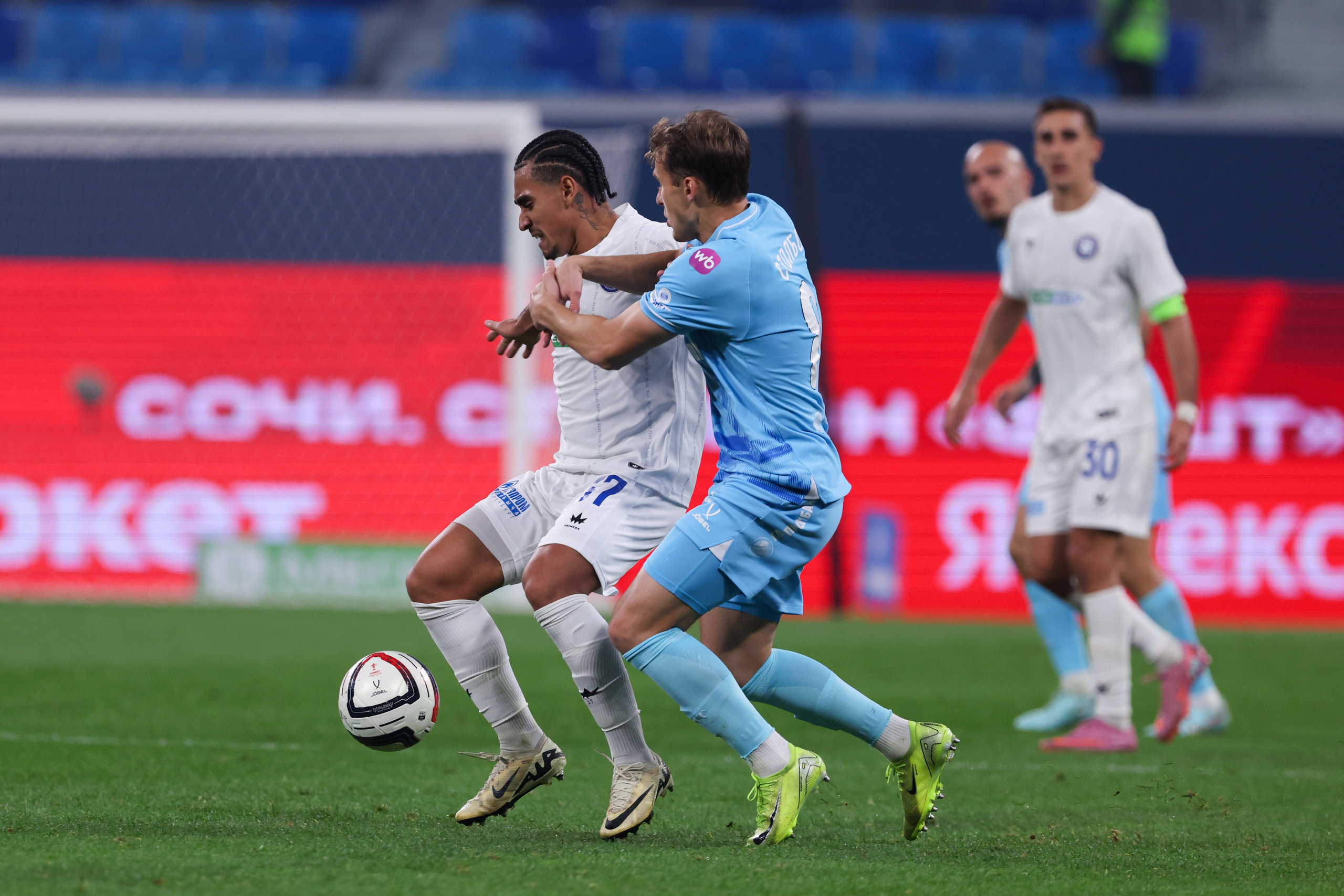 ФК Зенит -ФК Оренбург Fonbet Кубок России 2025/26. Спортивный и репортажный фотограф Антон Тереханов