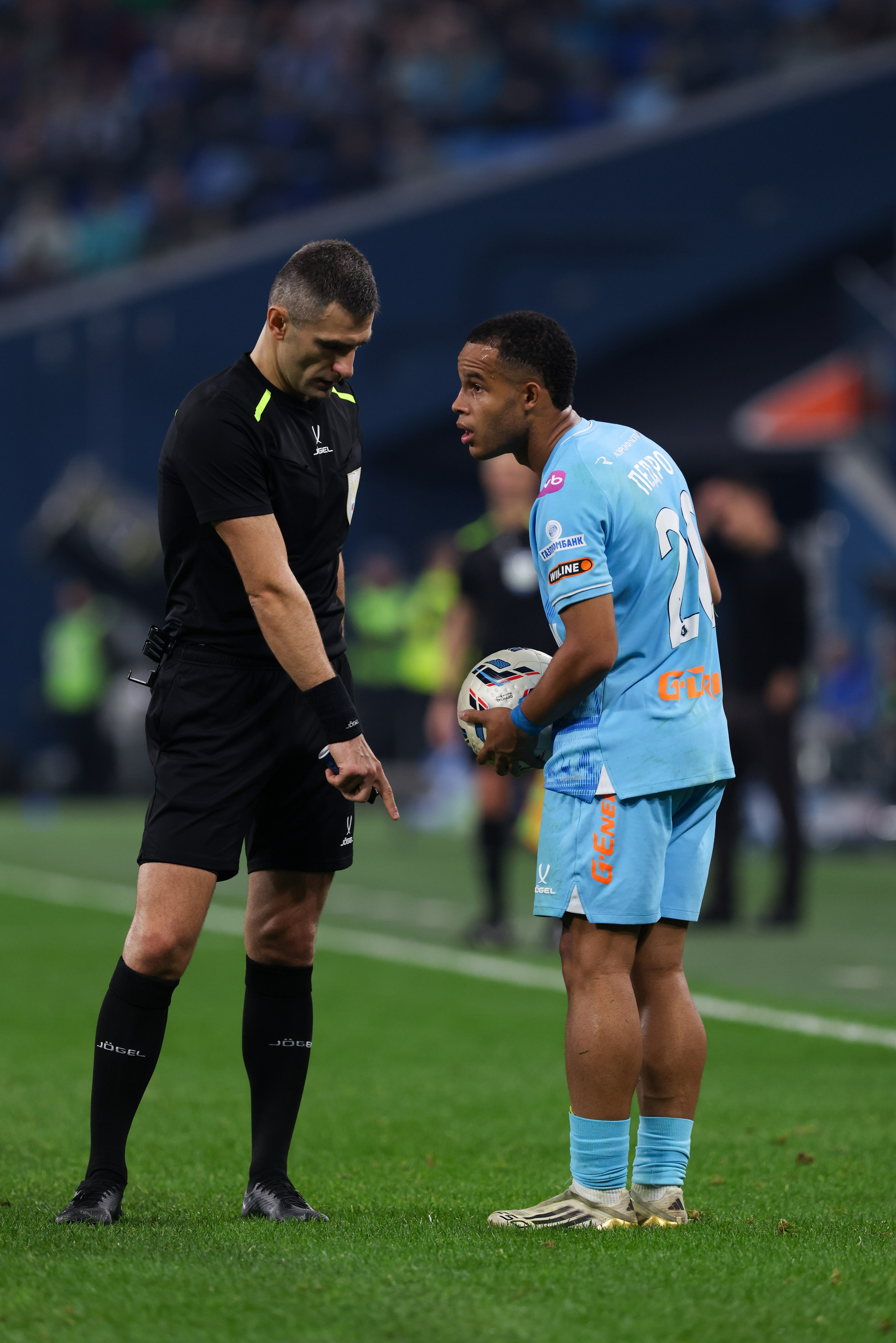 ФК «Зенит» — ФК «Динамо» Москва 26.10.2025. Спортивный и репортажный фотограф Антон Тереханов