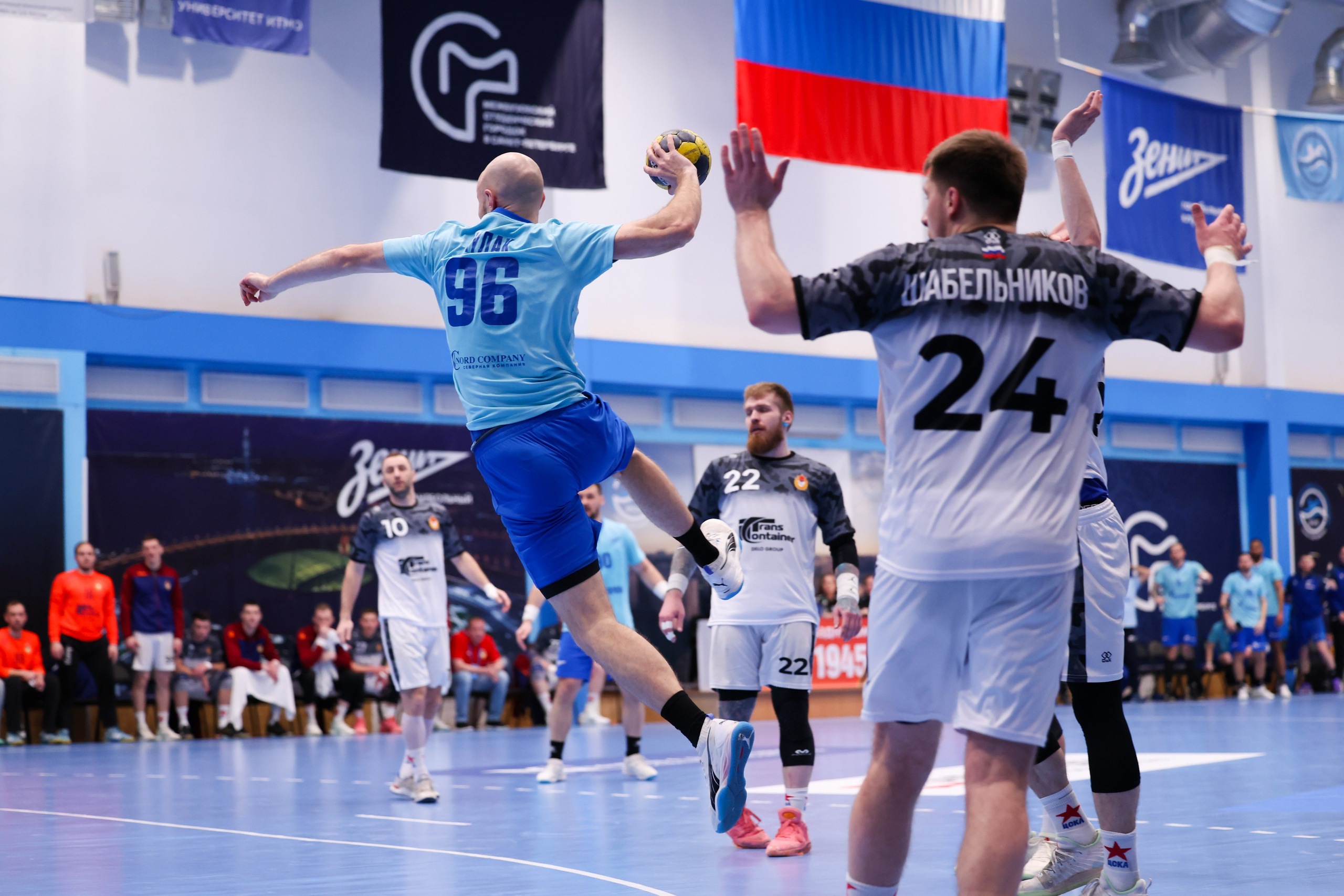 ГК Зенит — ГК ЦСКА финал ЧР2024/25 3 игра 28.05.2025. Спортивный и репортажный фотограф Антон Тереханов