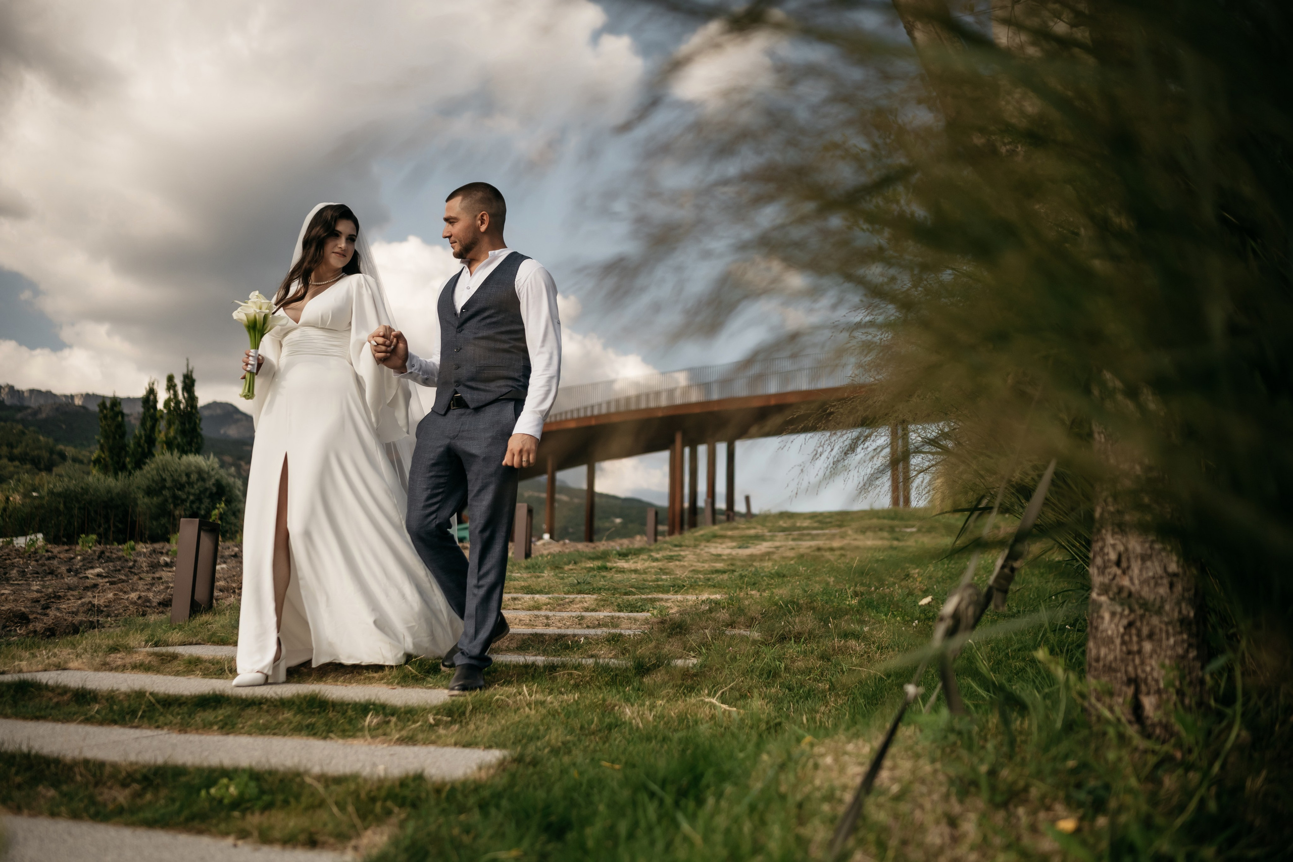 Свадьба в Винном парке в Крыму. Свадебный и семейный фотограф и видеограф, Крым, Москва, Санкт -Петербург