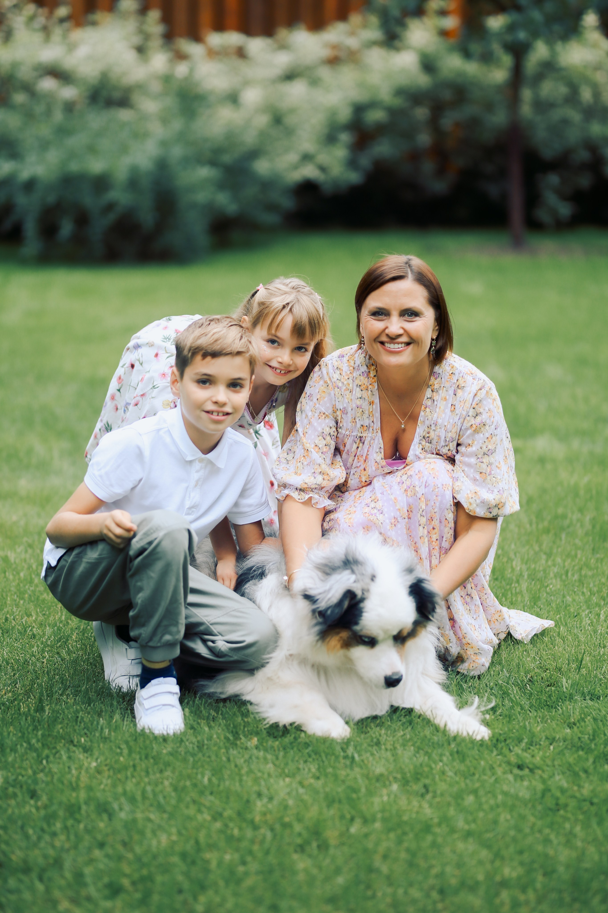 Юлия с семьей. Фотограф Анастасия Залевская