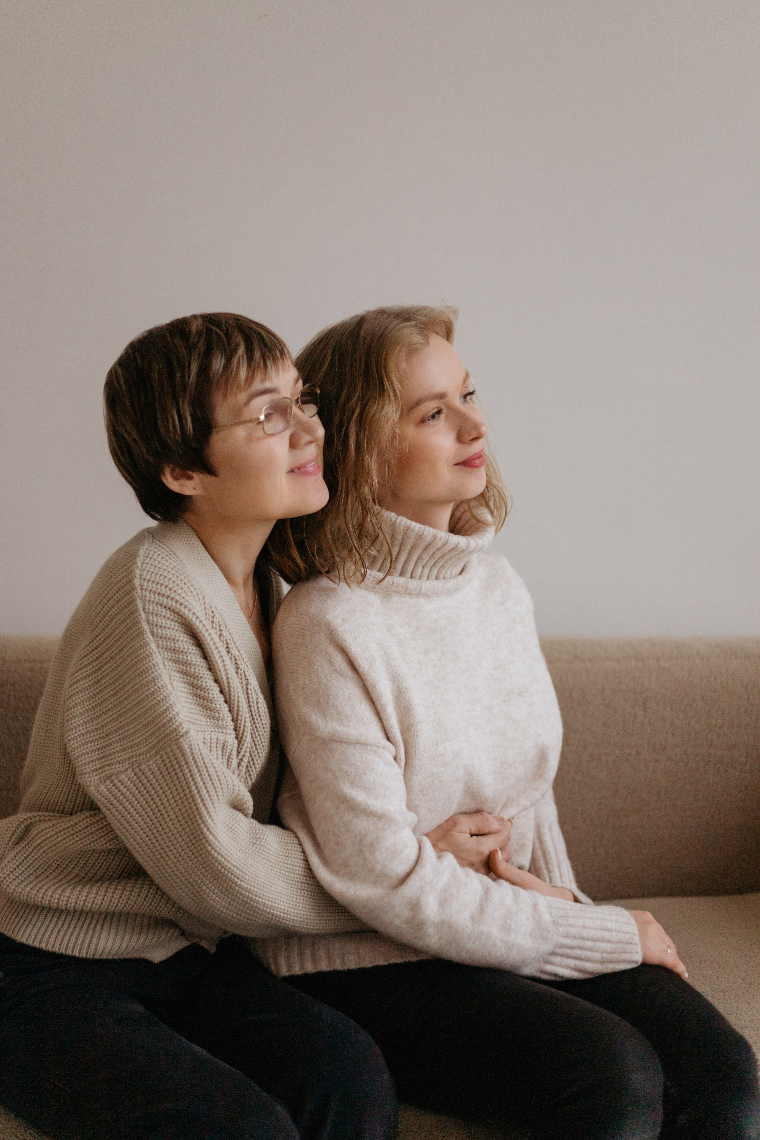 Семейная фотосессия. Сестры Карабаза. Фотографы и ретушеры в Москве и Санкт-Петербурге