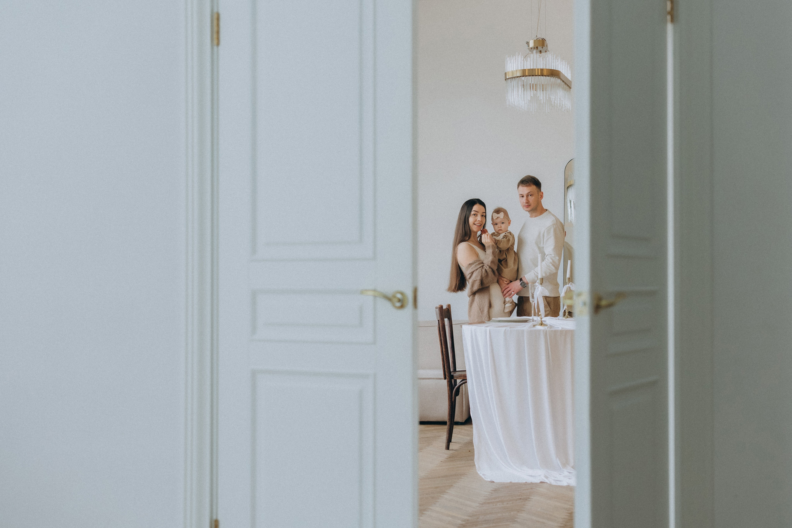 Семейная новогодняя фотосессия. Фотограф Москва Виктория-Антуанетта