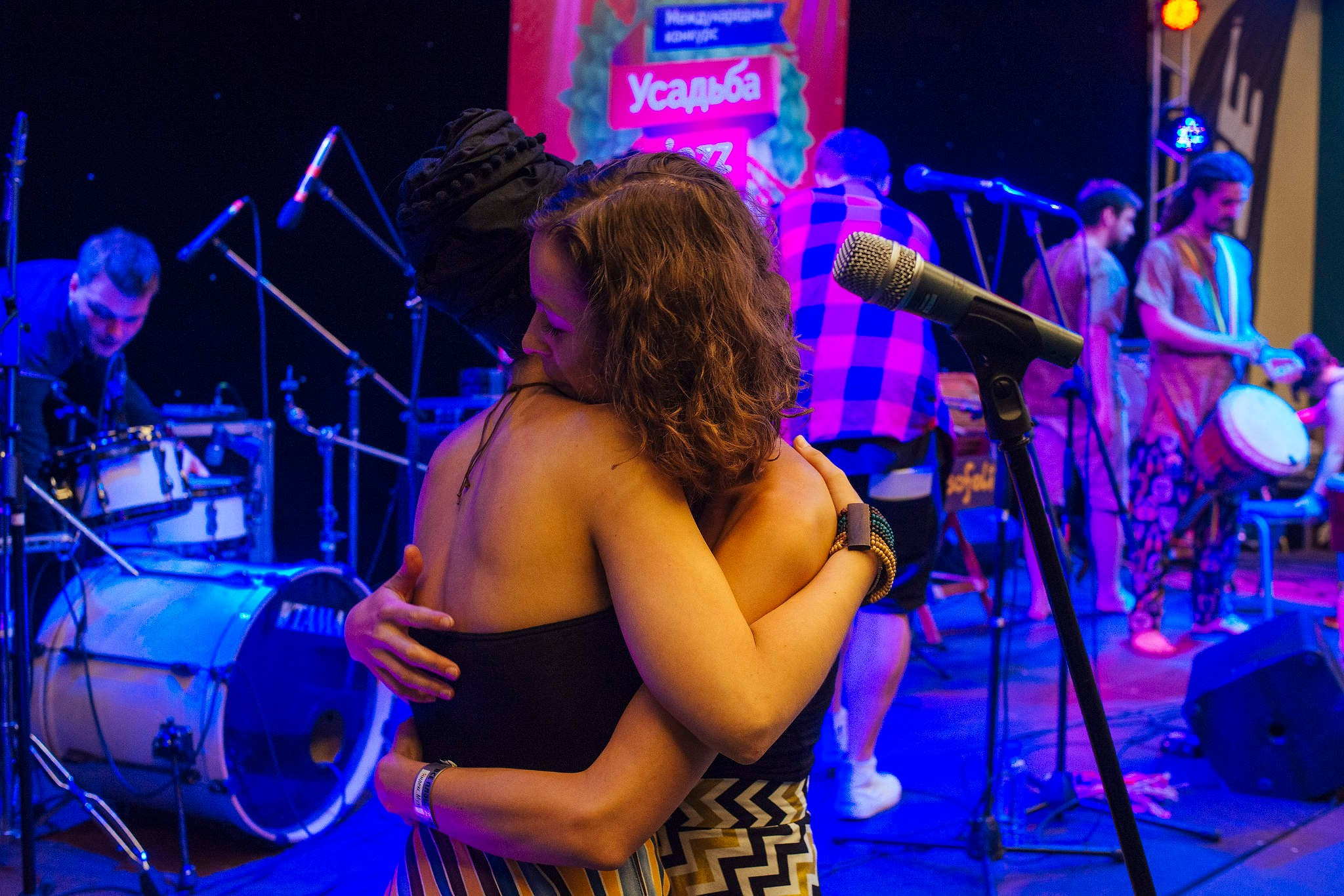 Музыкальный конкурс фестиваля Усадьба Jazz в Красной Поляне. Съемка для Усадьба Jazz в 2016 году.