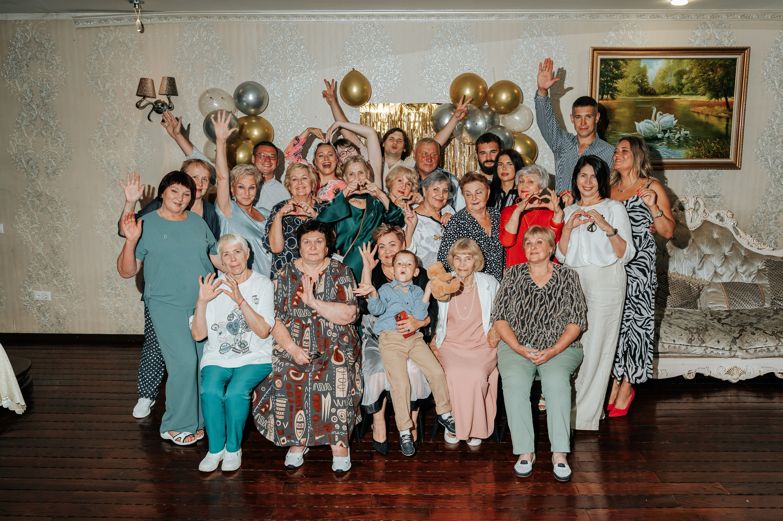 Юбилей 70 лет. Репортажный фотограф Красноярск