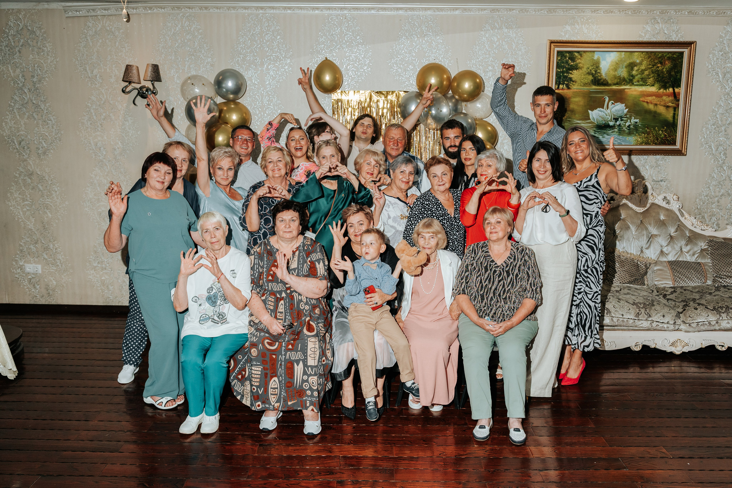 Юбилей 70 лет. Репортажный фотограф Красноярск