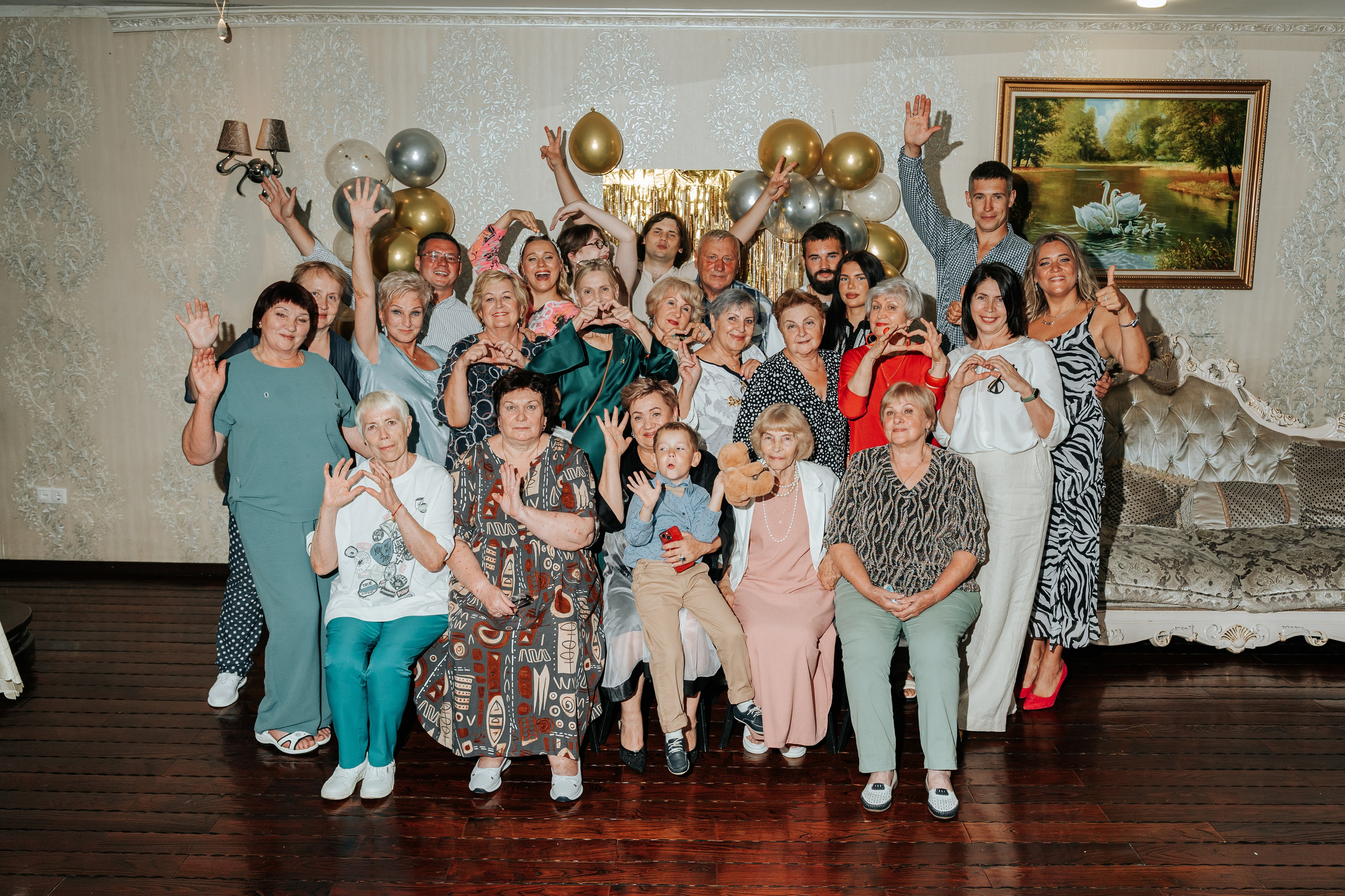 Юбилей 70 лет. Репортажный фотограф Красноярск