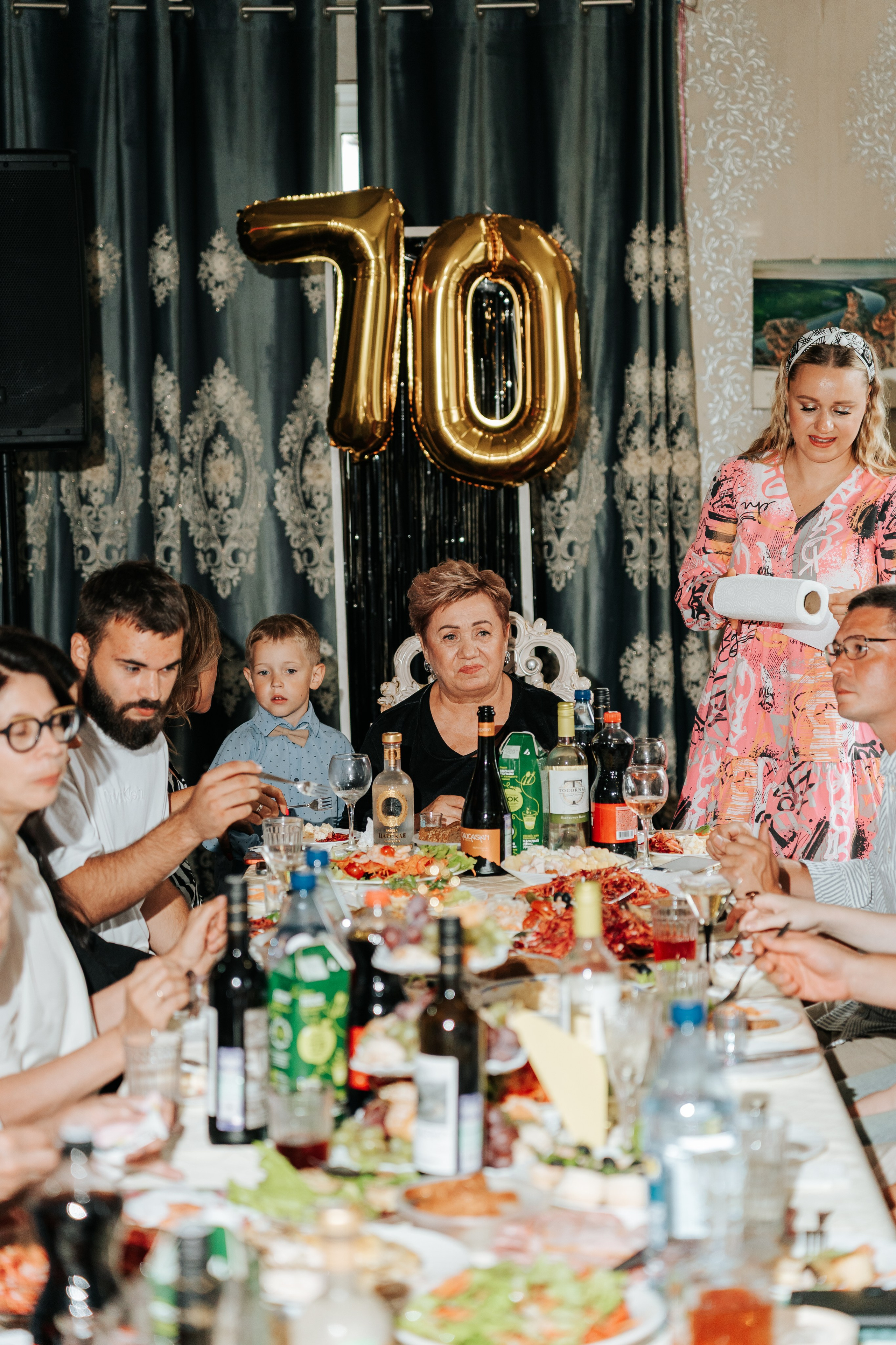 Юбилей 70 лет. Репортажный фотограф Красноярск