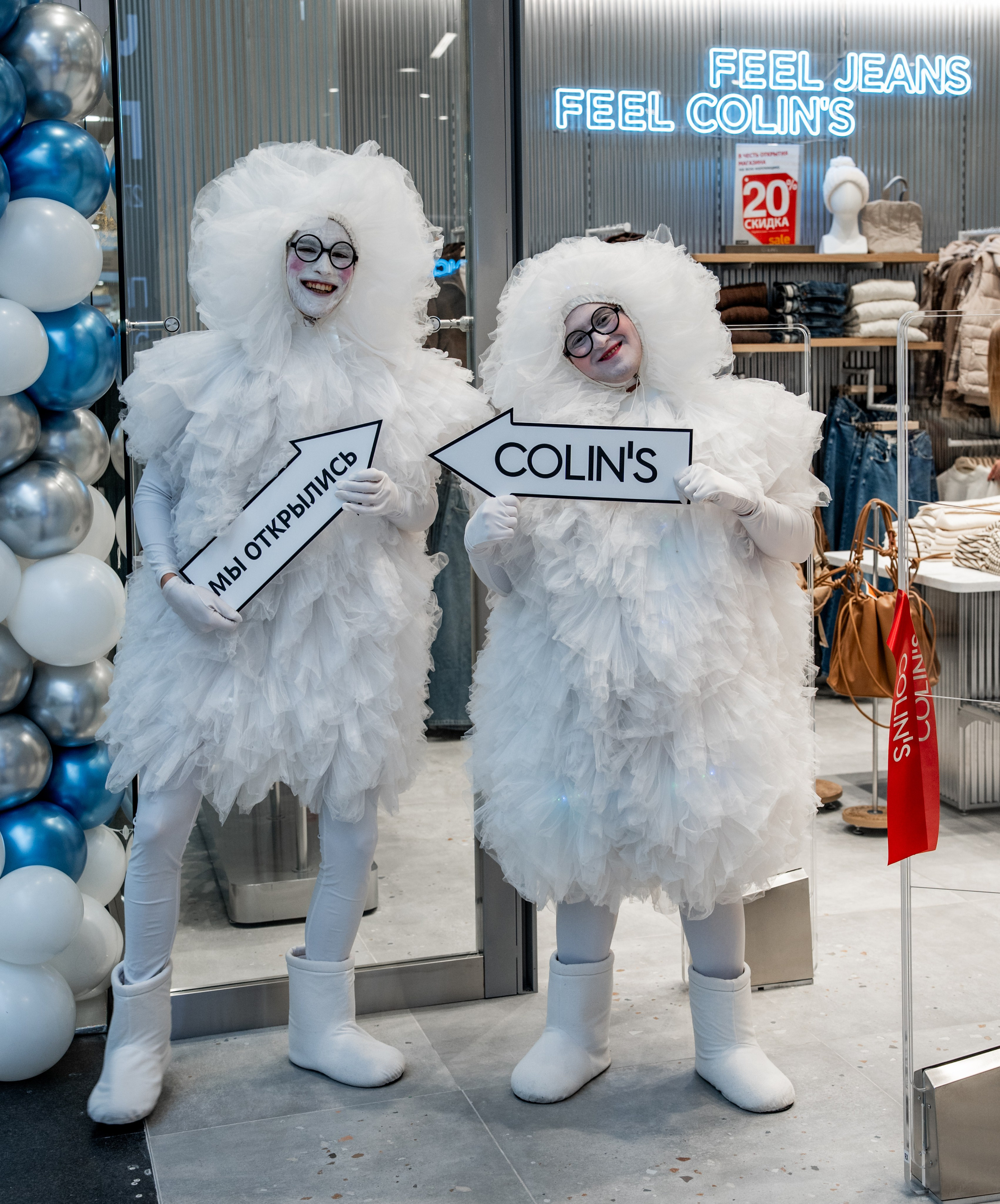 Открытие павильона Colin's в ТРЦ «Планета». Репортажный фотограф Красноярск