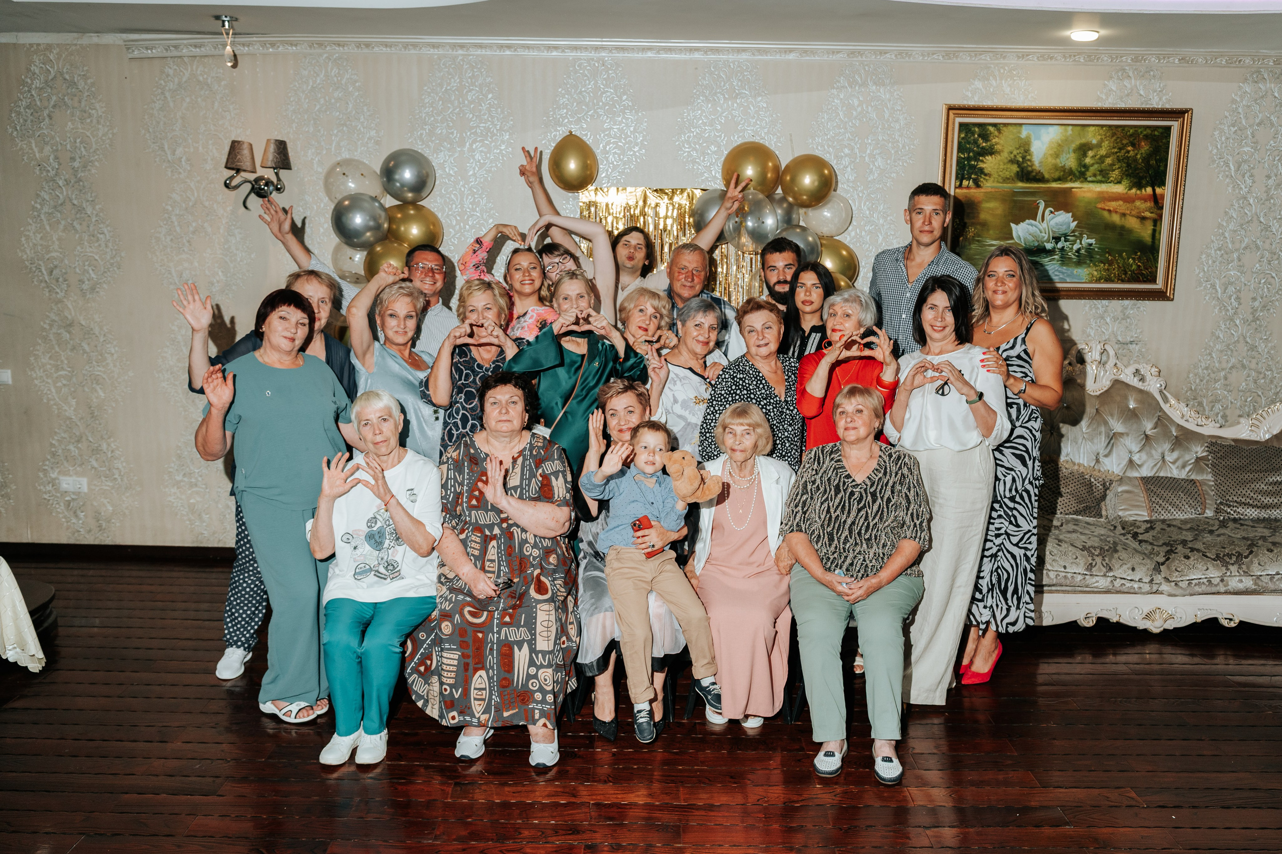 Юбилей 70 лет. Репортажный фотограф Красноярск