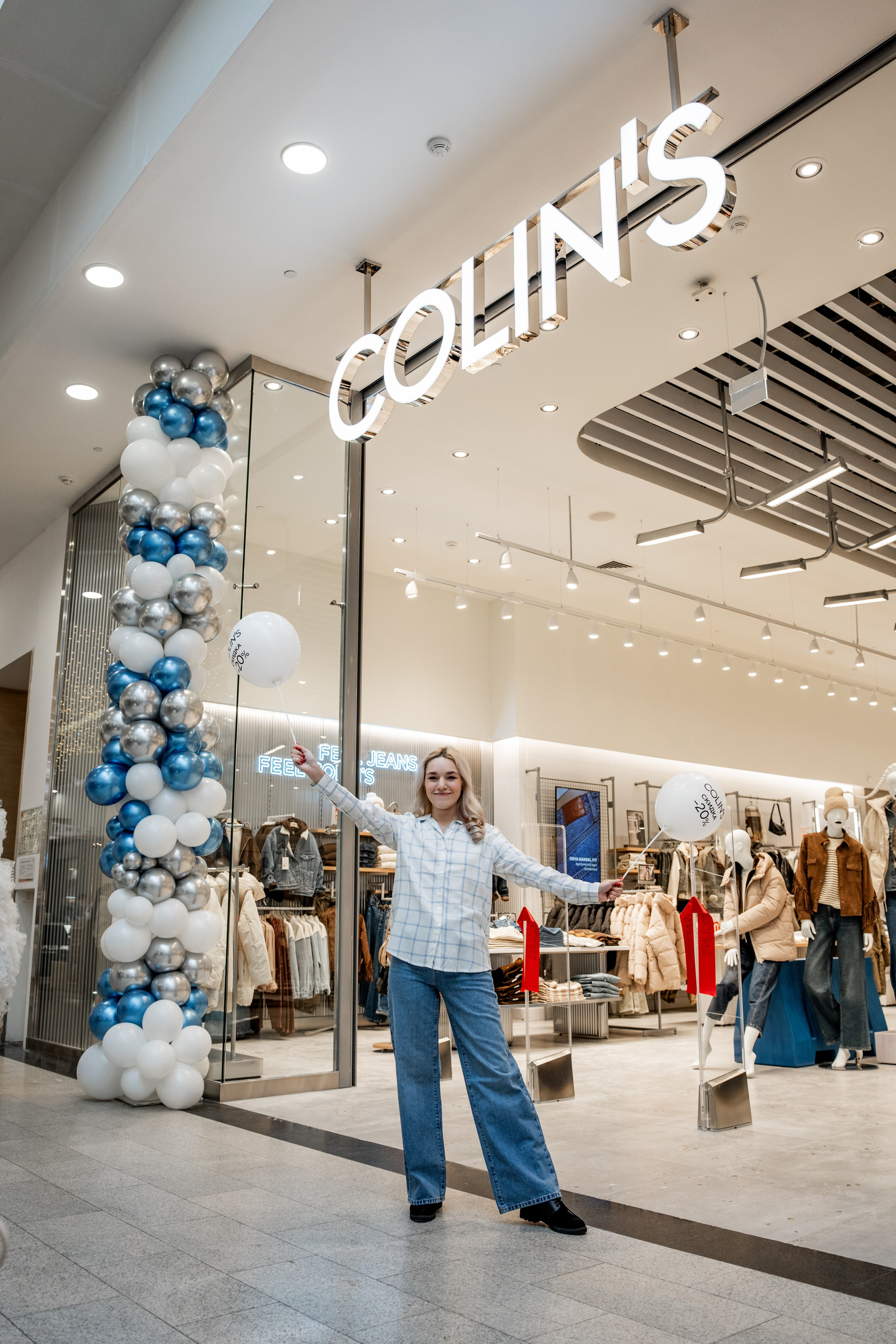 Открытие павильона Colin's в ТРЦ «Планета». Репортажный фотограф Красноярск
