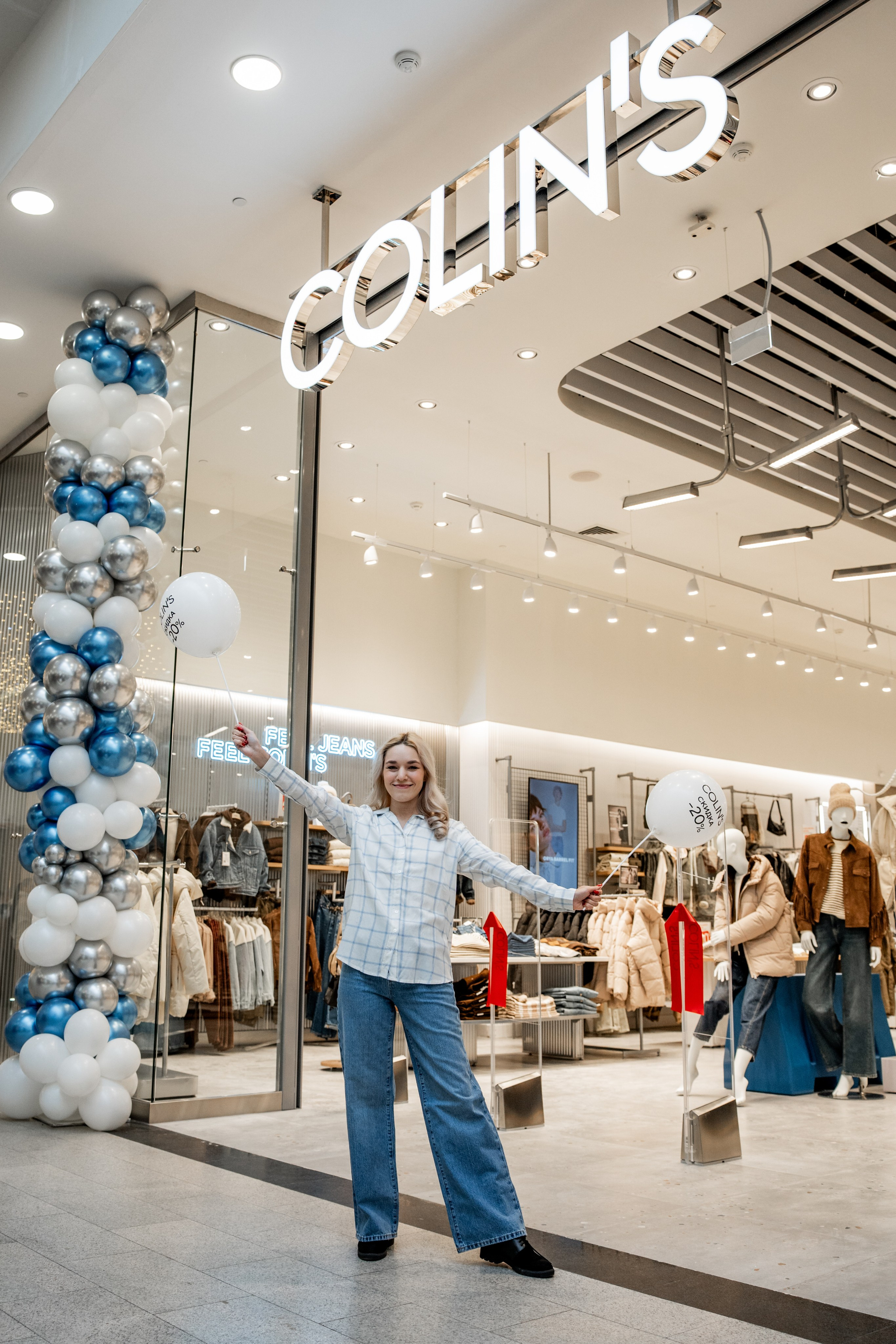 Открытие павильона Colin's в ТРЦ «Планета». Репортажный фотограф Красноярск