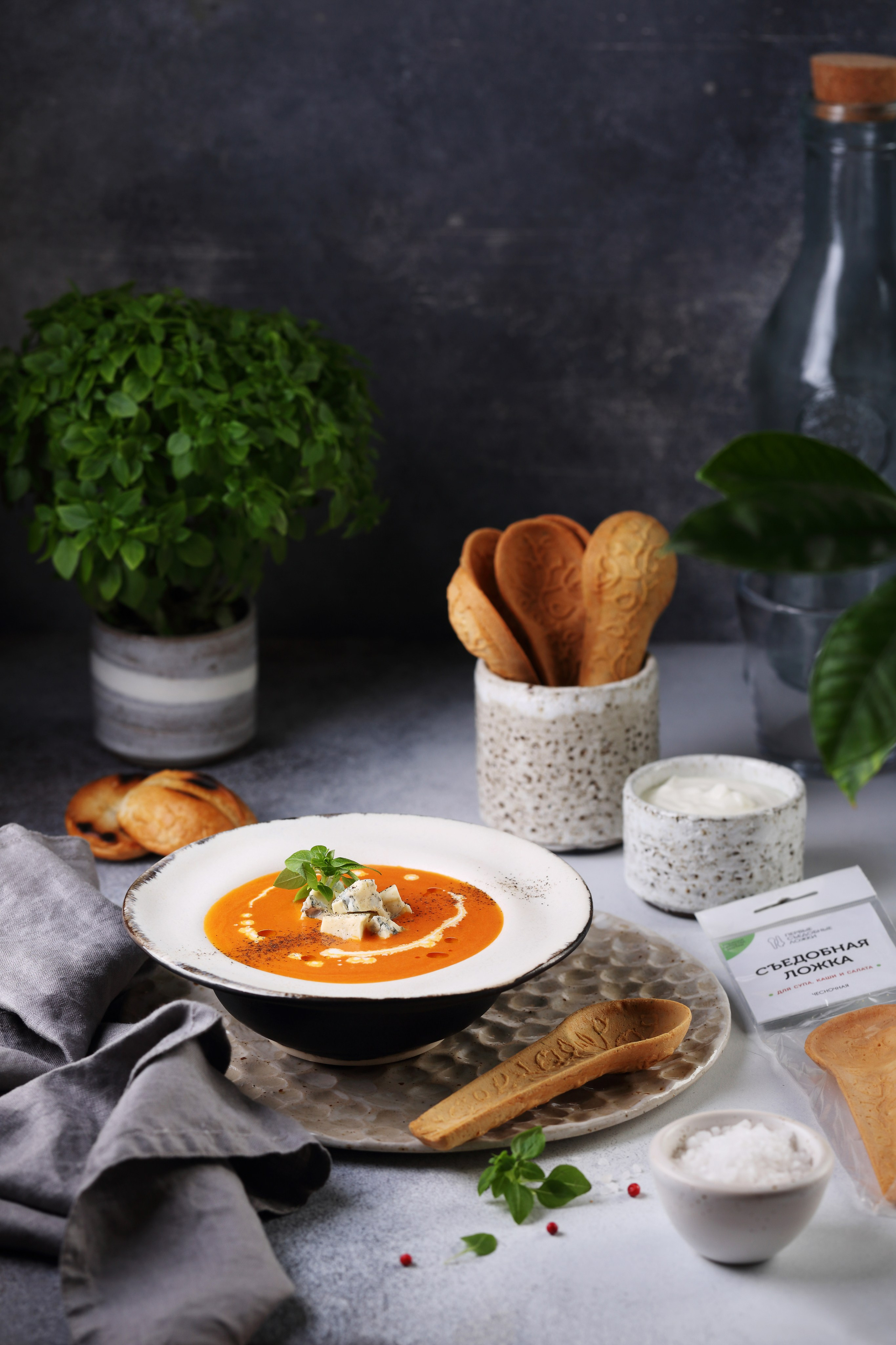 Съедобные ложки. Фуд-фотограф Оксана Голева