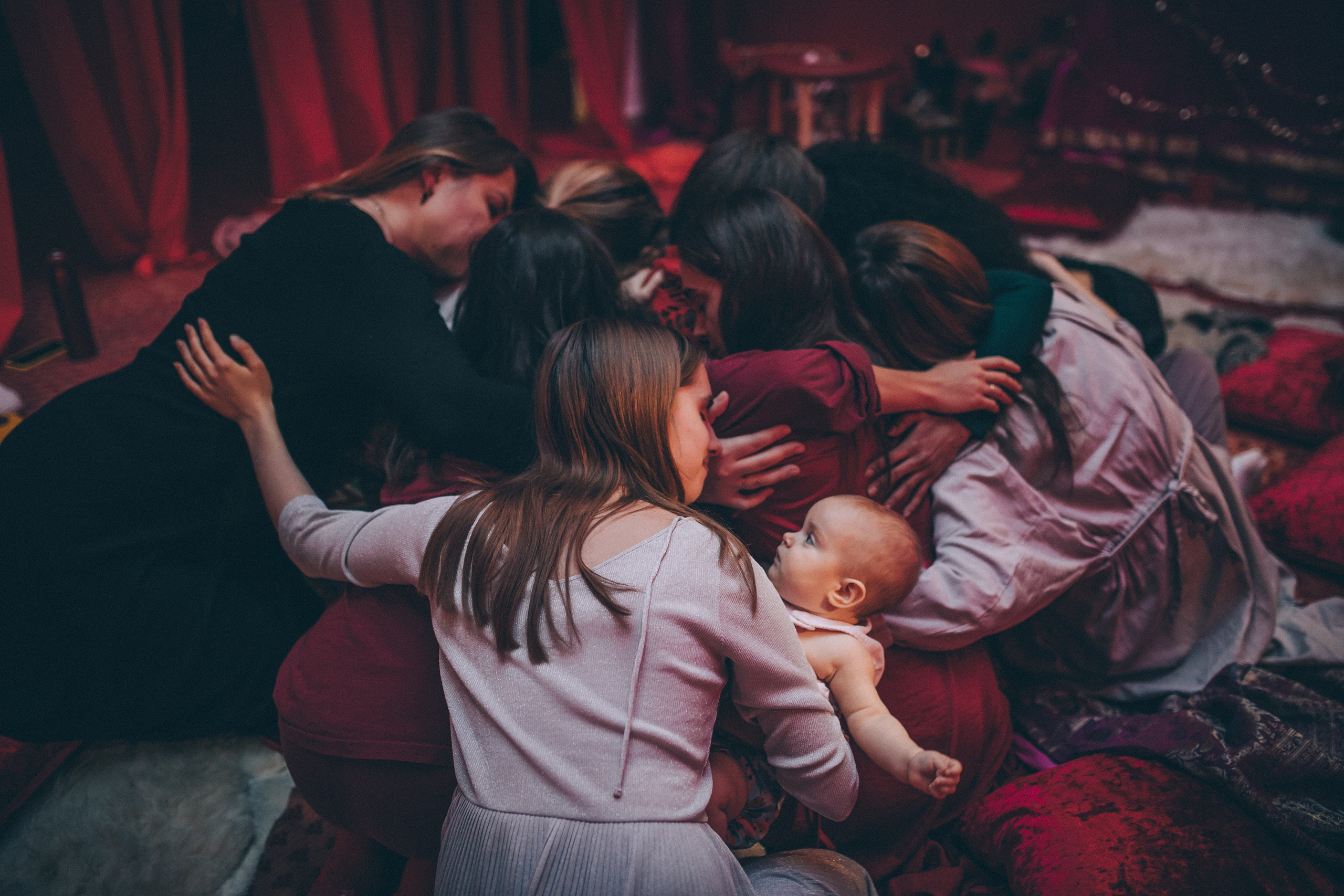 Сакральные женские круги. Фотограф Лебедева Наталья