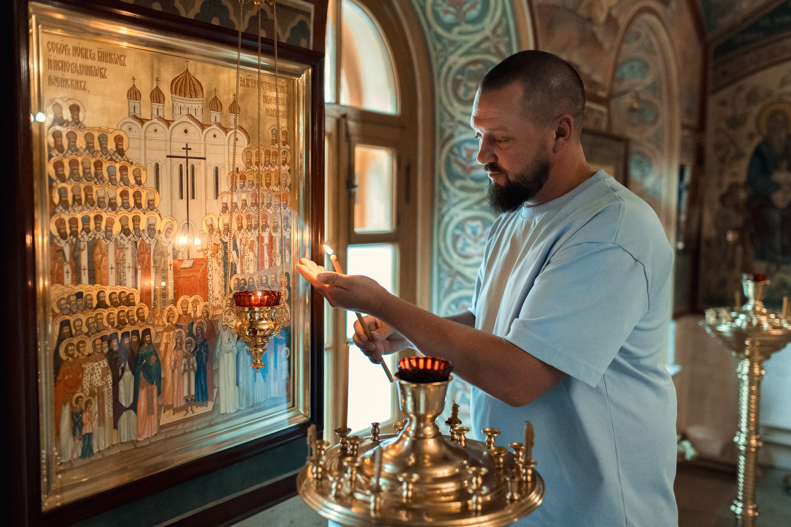 Крещение в Зачатьевском Монастыре. Профессиональный фотограф в Москве и Мо Мария Шантарёва