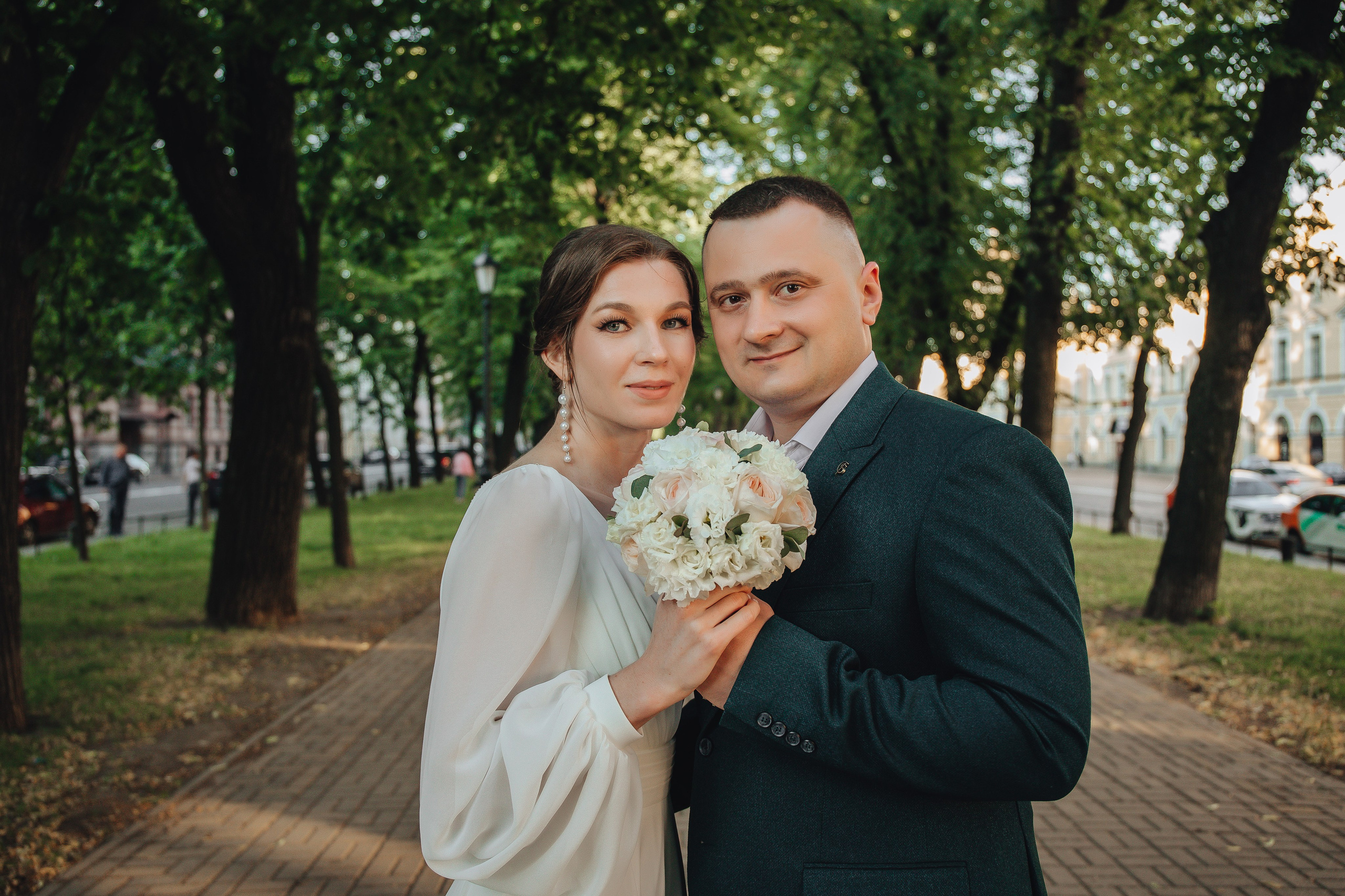 Андрей & Вика. Теплый вечер. Свадебный и семейный фотограф Пушкин Царское Село СПБ Питер Санкт-Петербург и Рязань Ольга Козлова