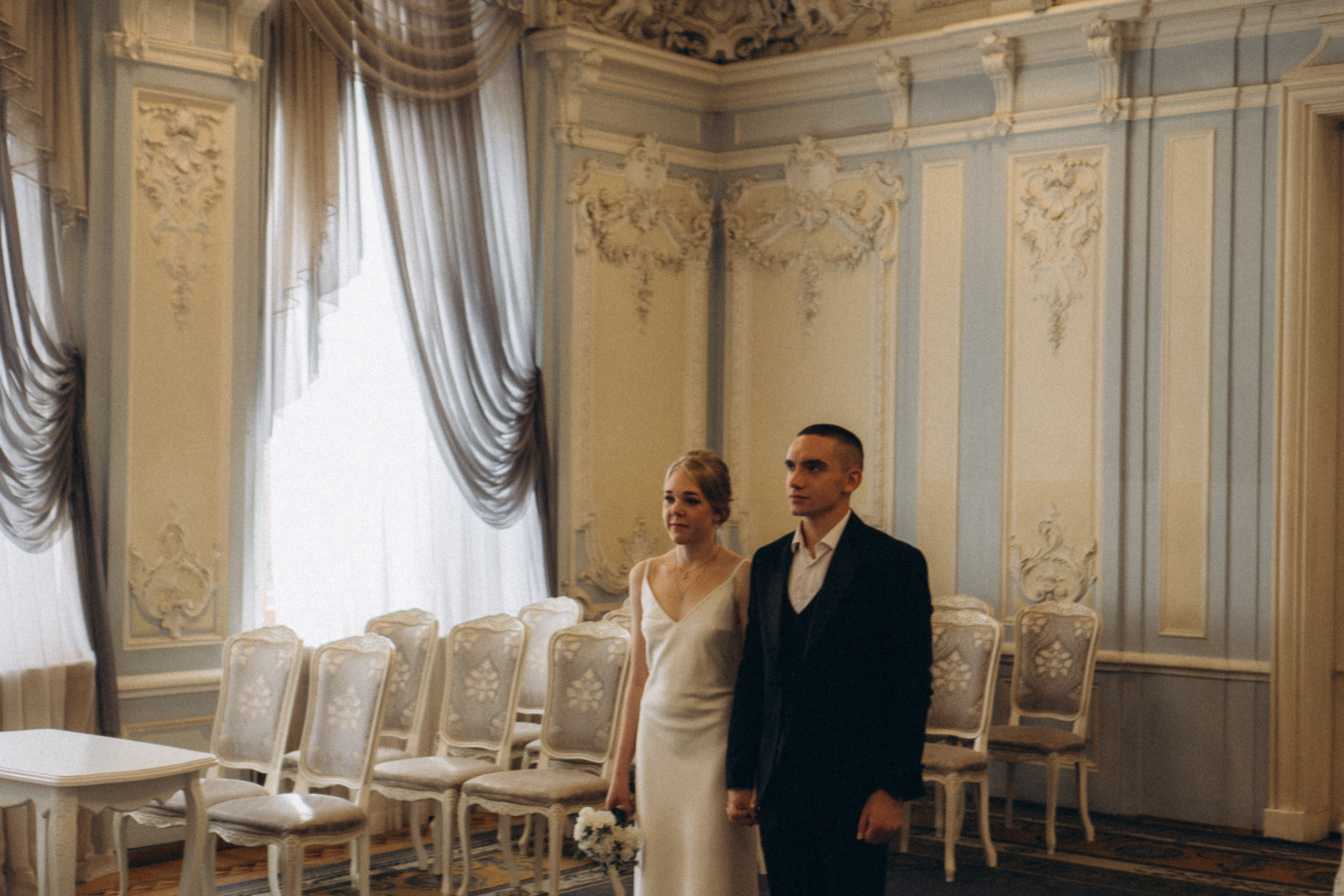 СВАДЕБНАЯ СЬЕМКА ВО ВТОРОМ ДВОРЦЕ БРАКОСОЧЕТАНИЯ. Профессиональный фотограф, Санкт-Петербург — Виктория Богомолова
