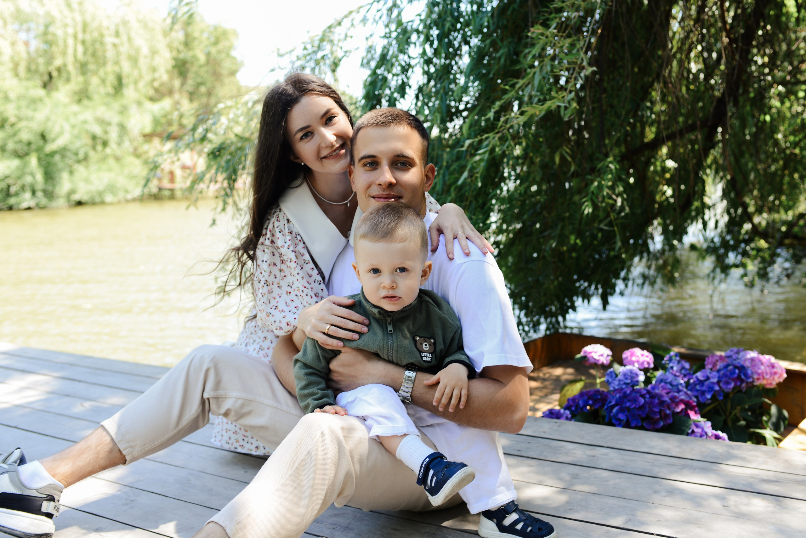 Summer family photo shoot. Фотограф Ярута Оксана / Ростов-на-Дону