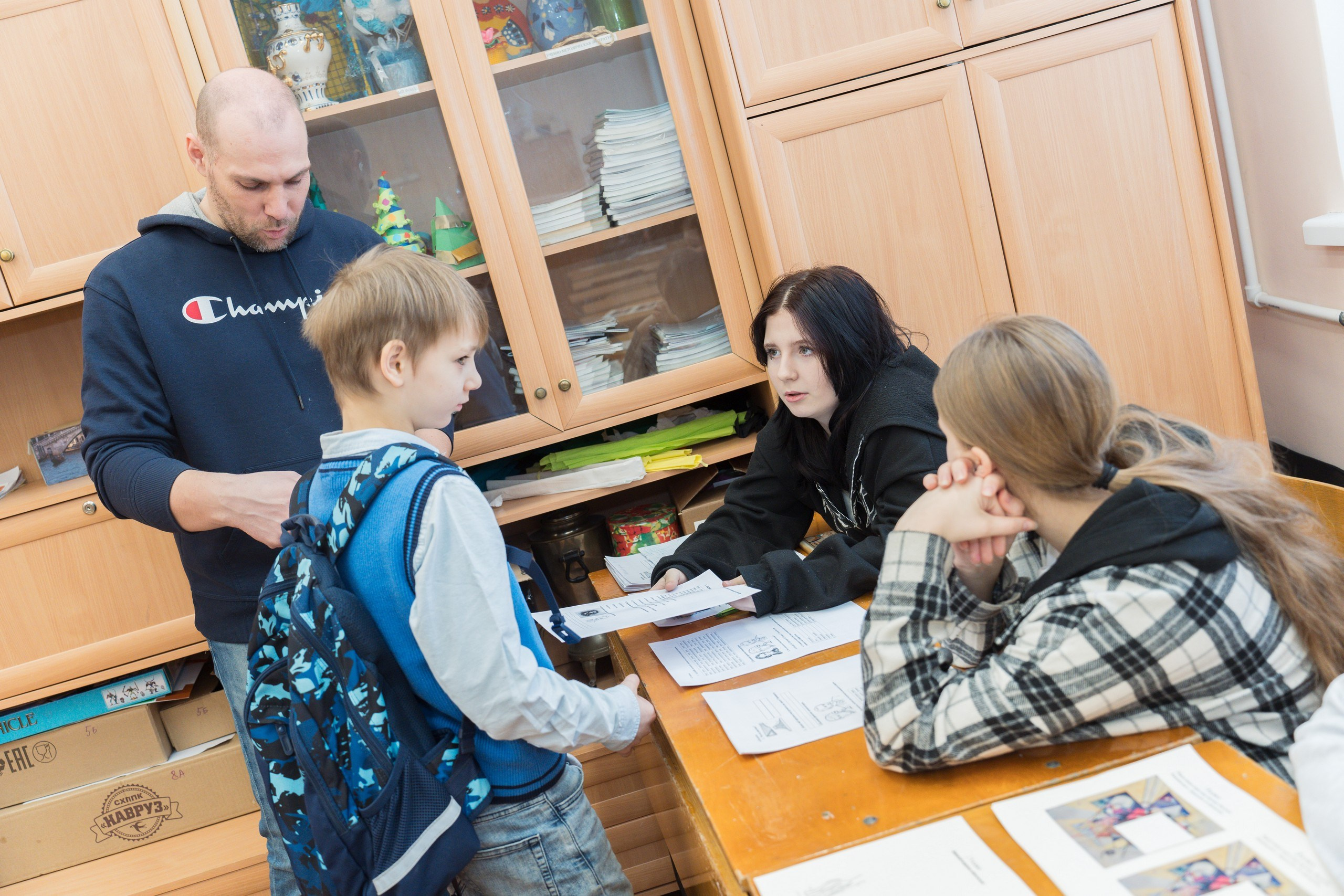 Пятёрка для ребёнка. Репортажная съёмка в Санкт-Петербурге, Константин Петров