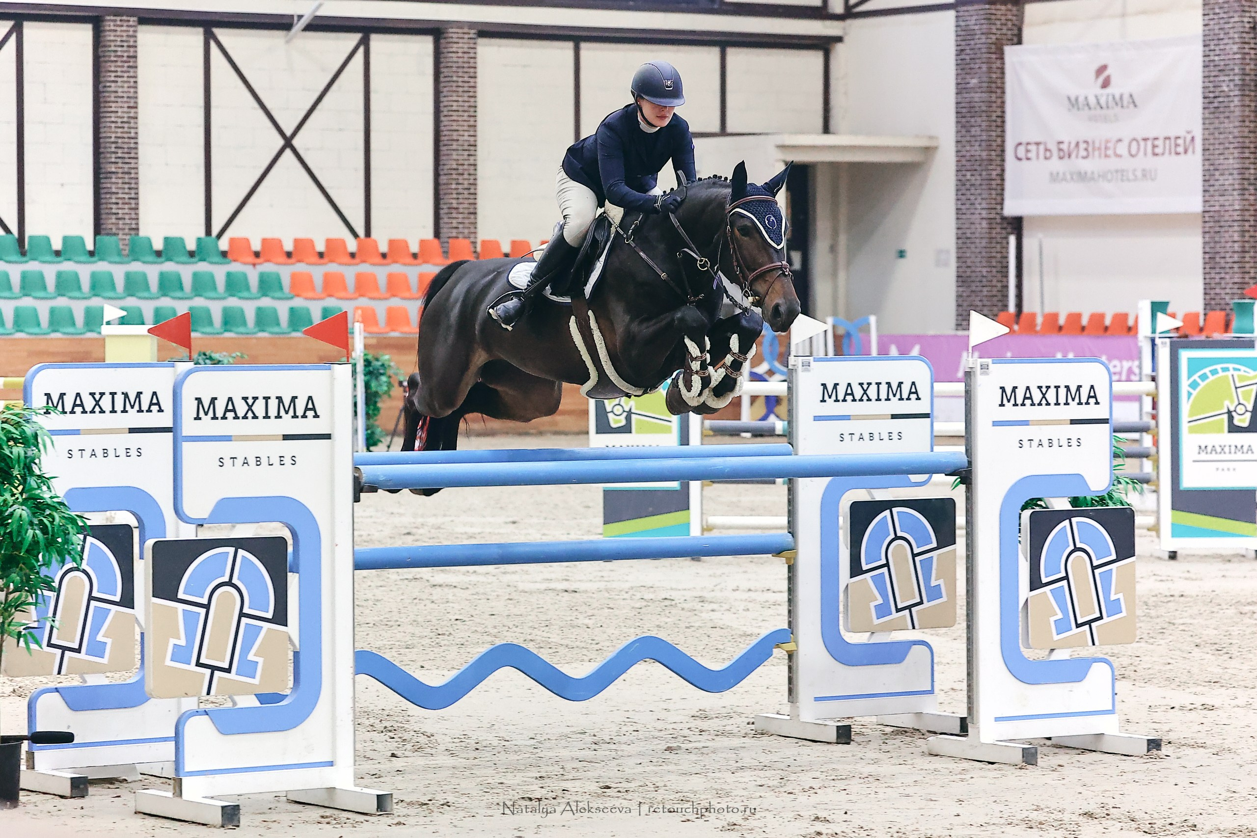 Кубок России по конкуру, Maxima Stables | 04'2023. Репортажный фотограф и ретушер в Москве Наталья Алексеева