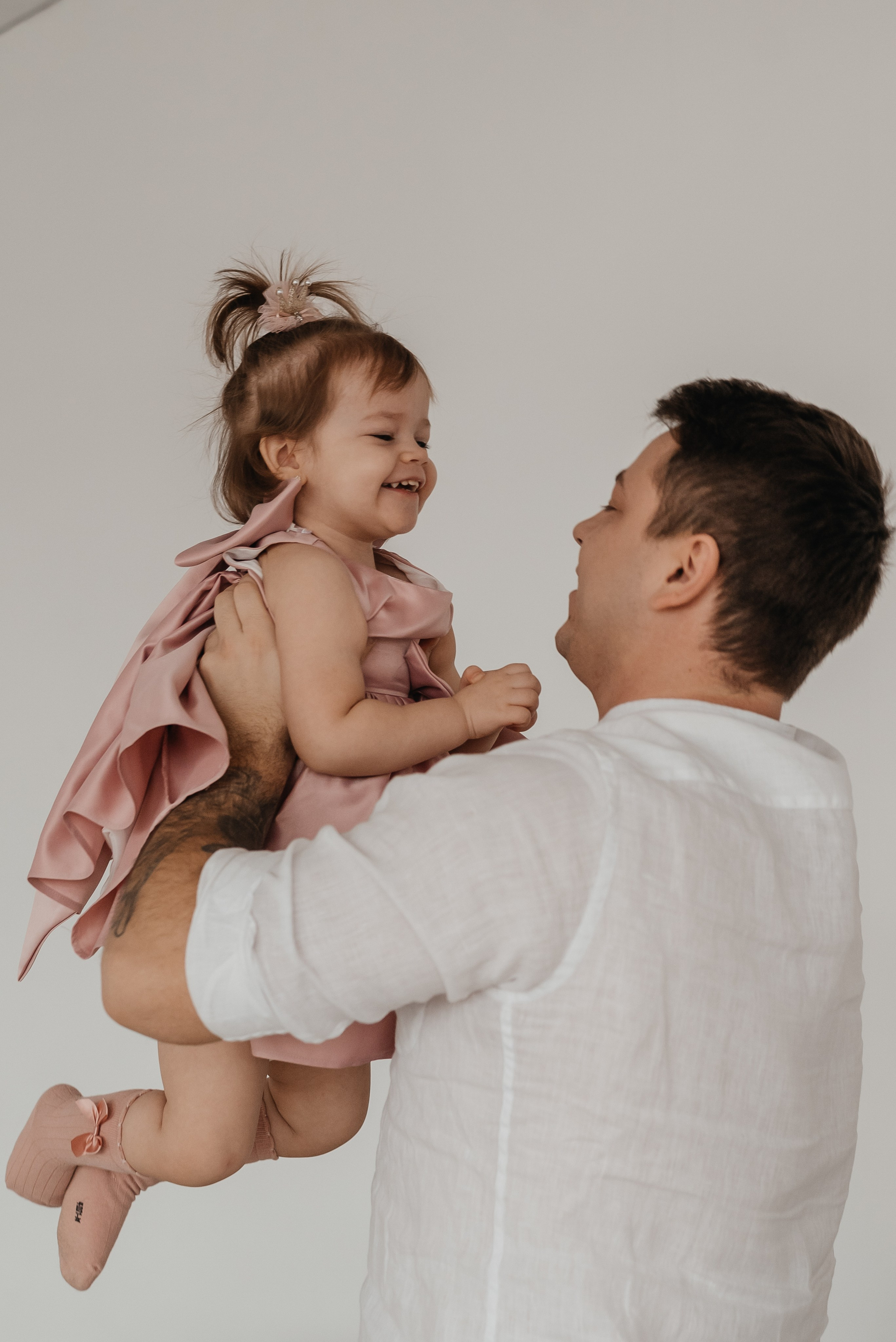 Семейная фотосессия Денис, Наташа и Маша. Семейный и детский фотограф Кущ Наташа