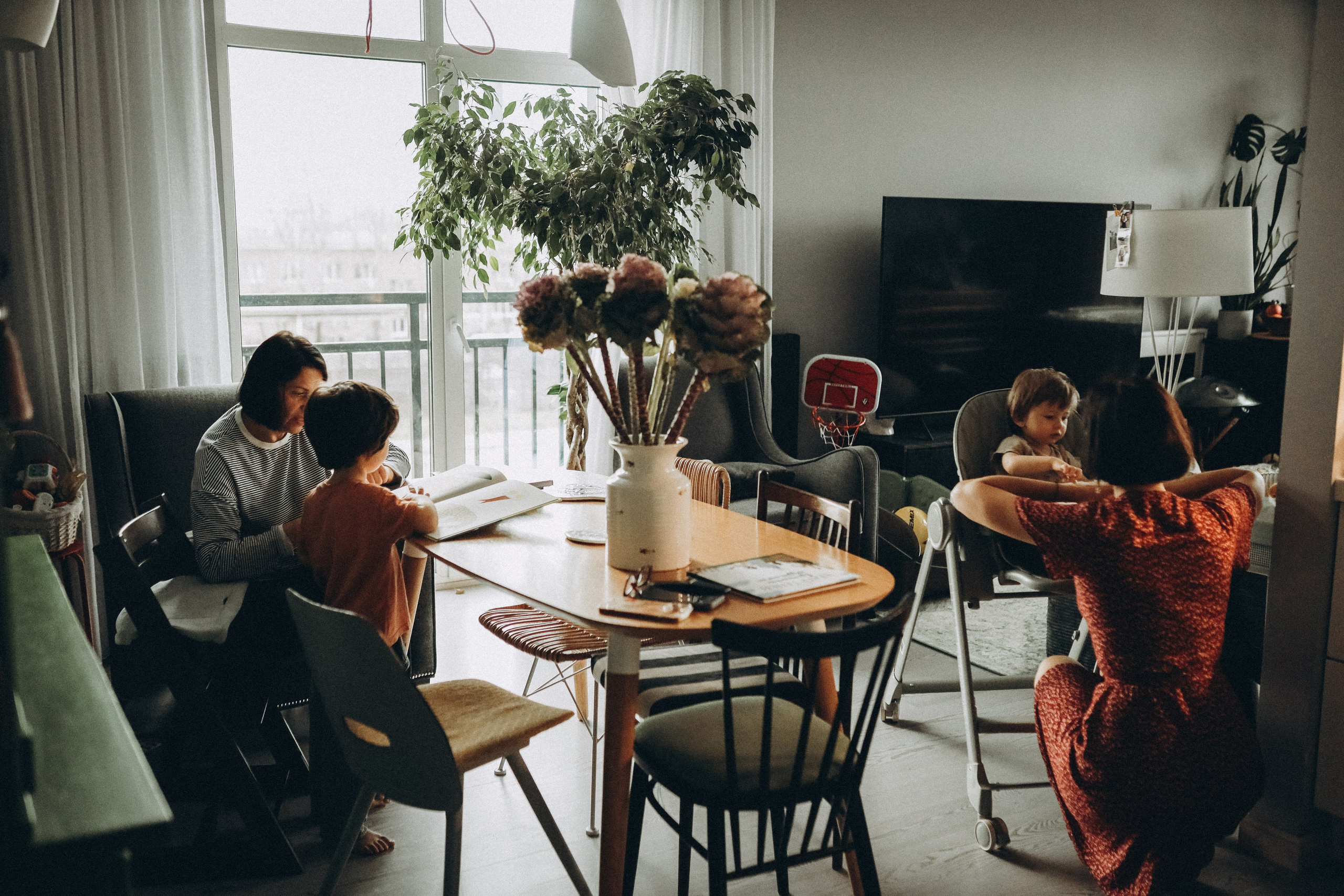 Один день дома. Семейный и детский фотограф в Москве Анастасия Меликова