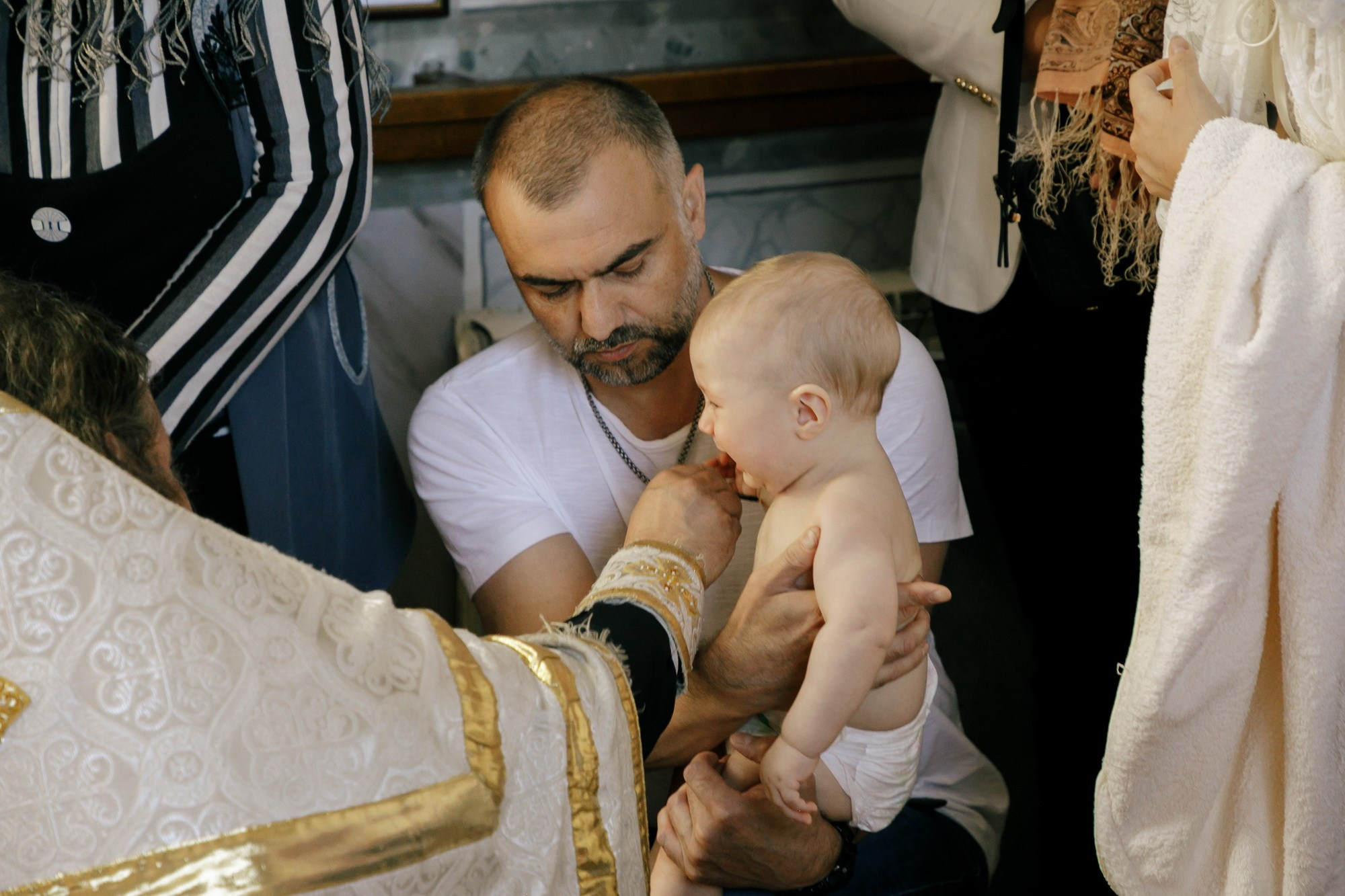 Крещение Храм святого праведного Иоанна Кронштадтского. Фотограф на крещение в Санкт Петербурге
