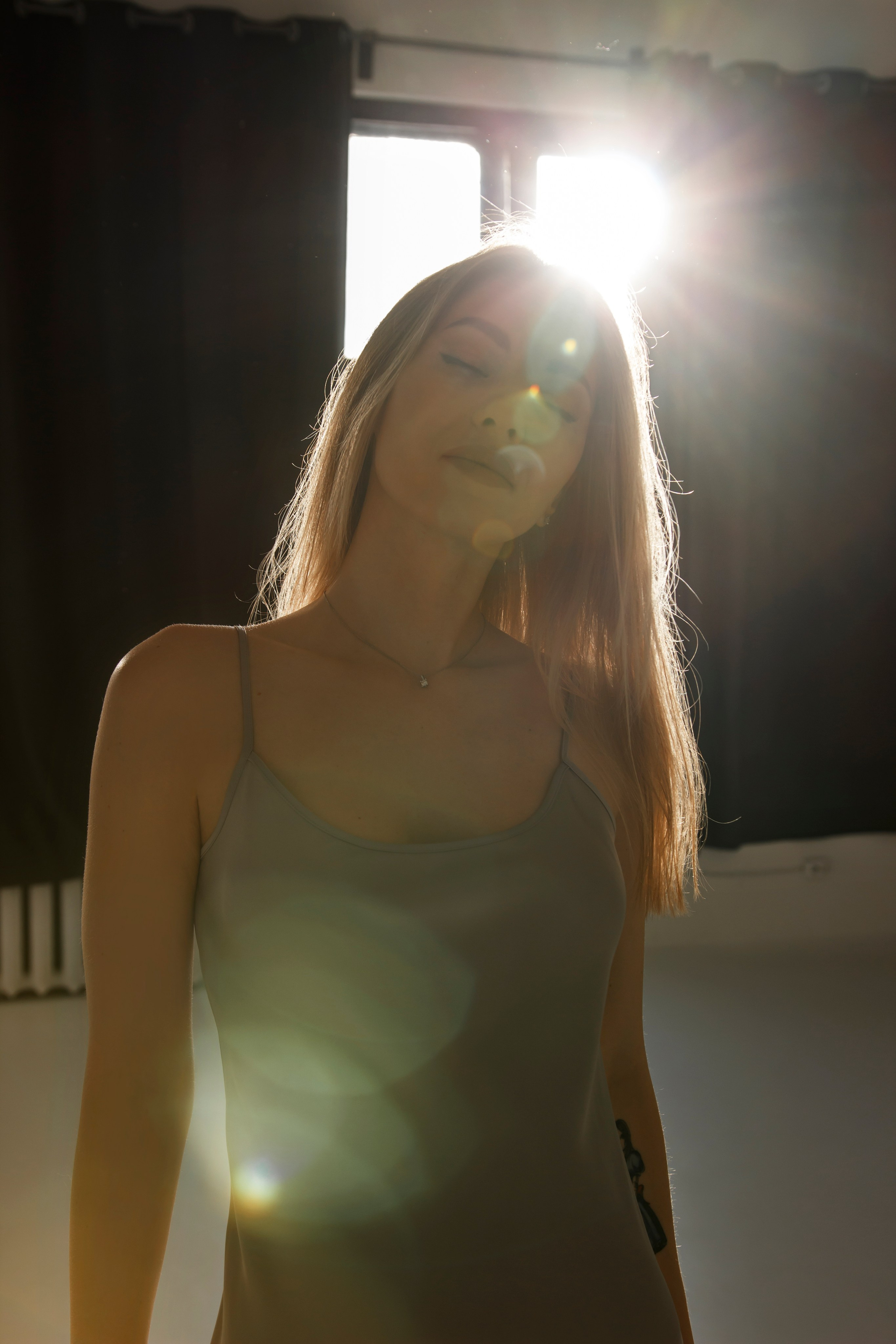 Весенняя в студии. Фотограф Москва — личные фотосессии, лавстори в студии