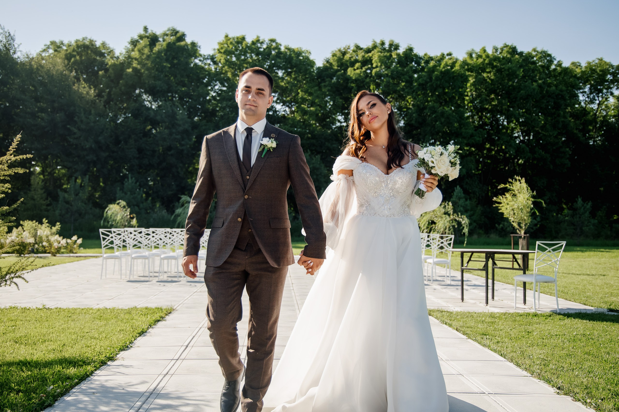 Кристина и Александр. Resches garten. Полный день. Свадебный фотограф в Хабаровске