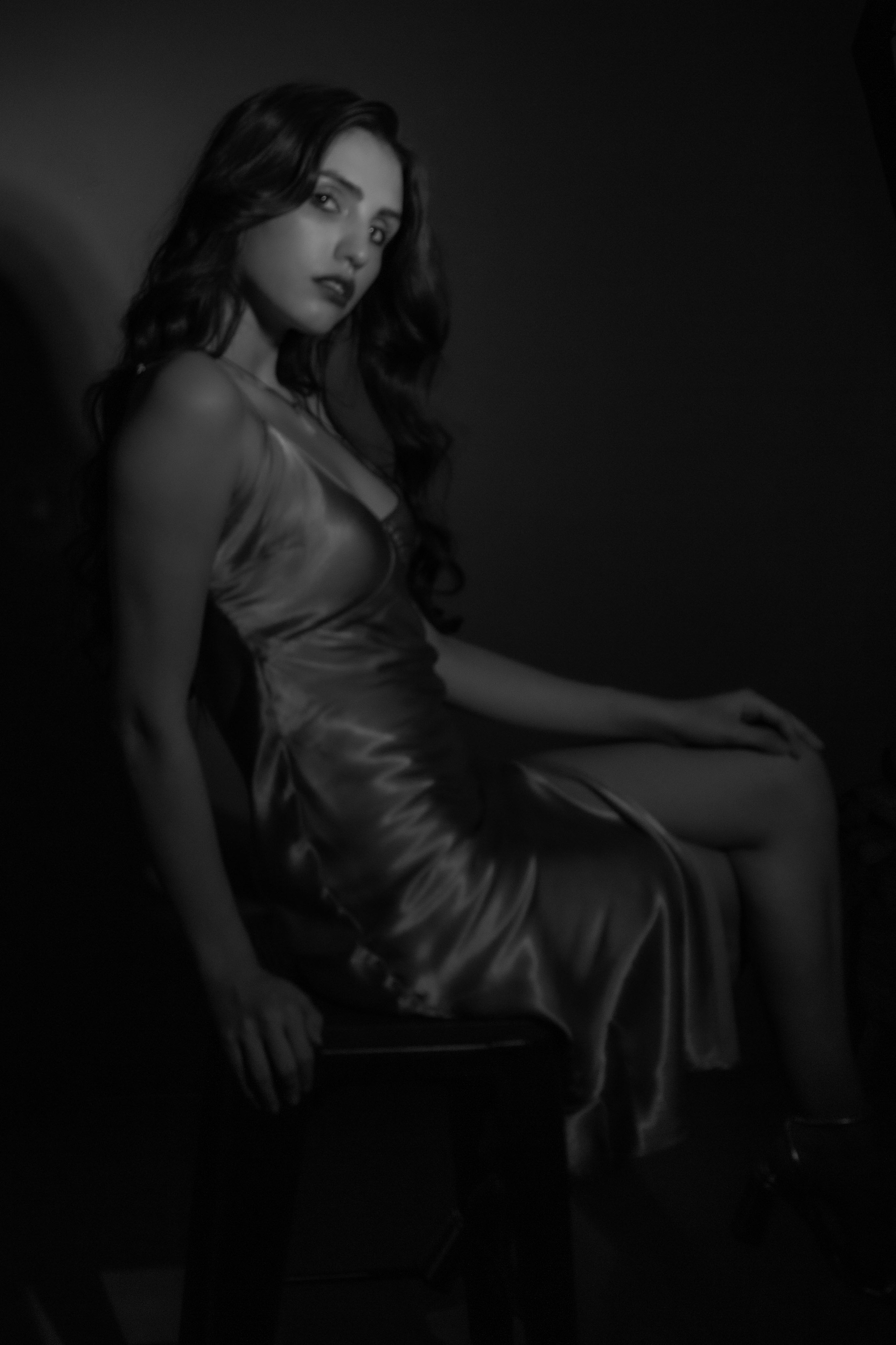 Диана в «Blue velvet». Фотограф Екатерина Козловская