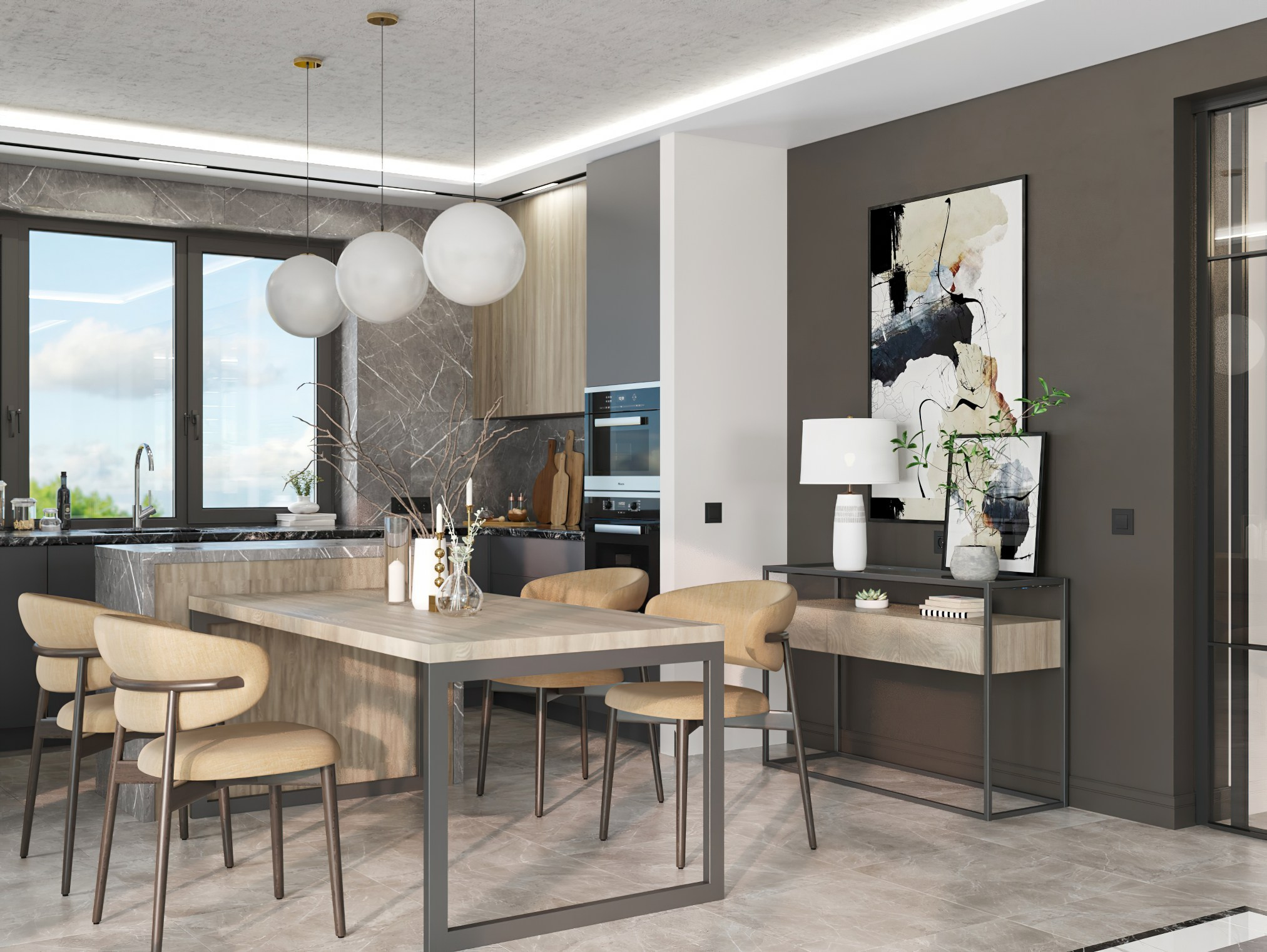 Услуги 3D визуализации интерьеров с опытом 7 лет. Быстрые сроки - получите первые черновики уже через 2 дня. Четкие цены под разный бюджет. 3D-визуализация интерьеров и мебели | Larionova.vis — для студий и дизайнеров