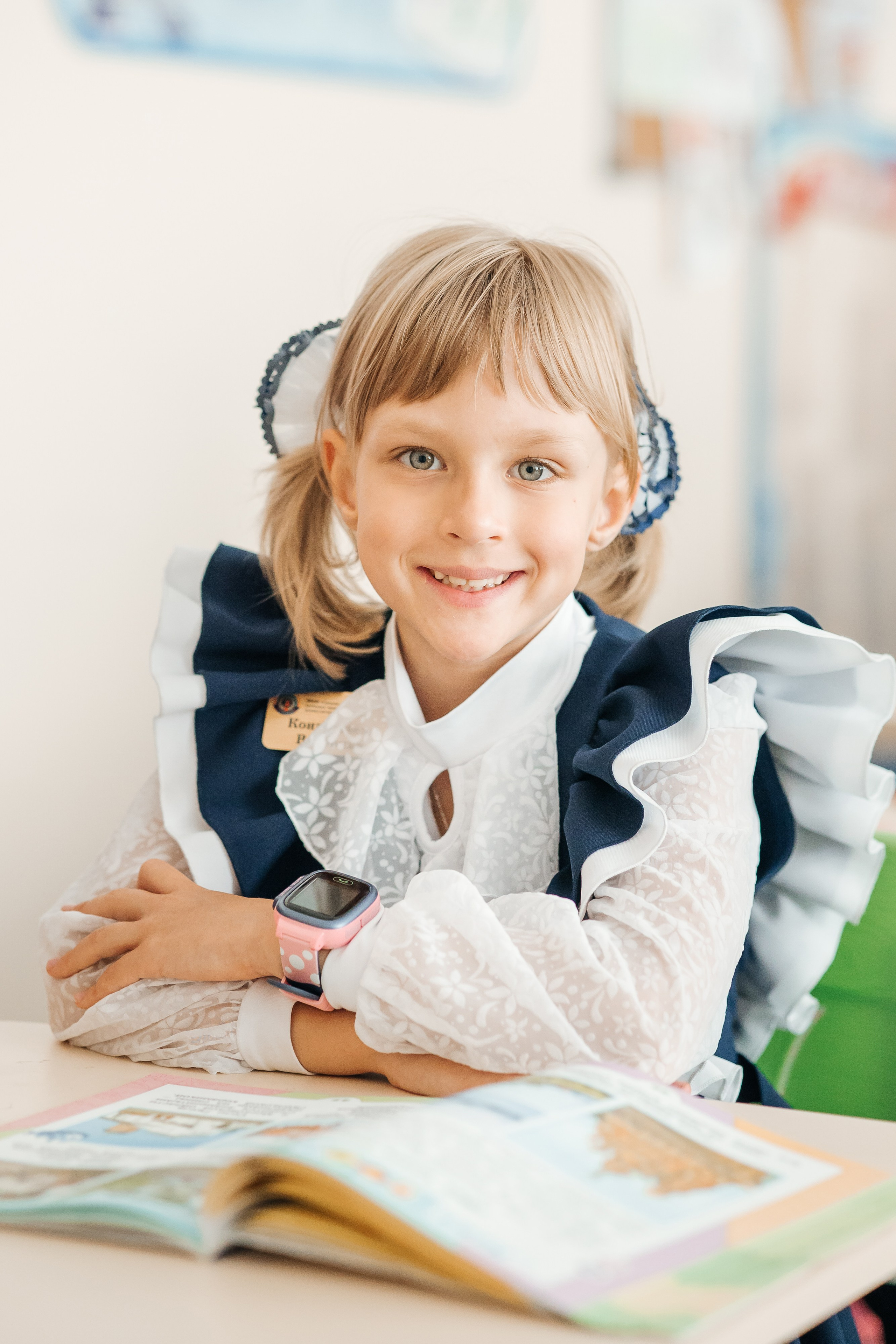 В первый раз в первый класс. Школьные съемки. Wedding, romantic photo, family holidays. Workshops