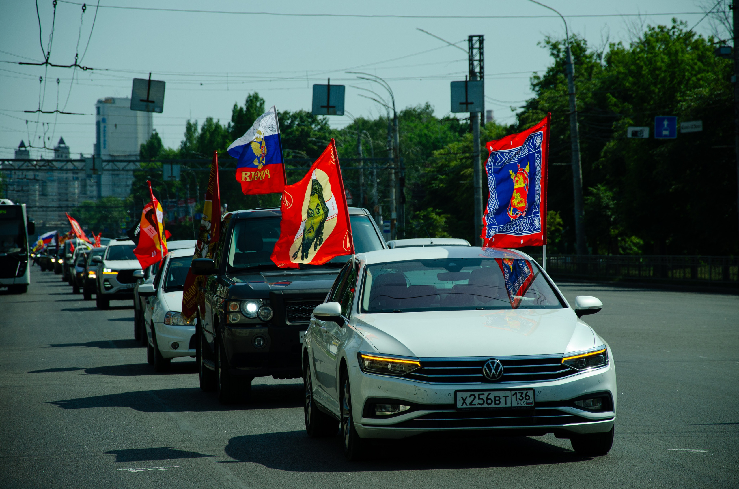 Автопробег казаков Воронежской области. Мультифотограф Виктория Лихоманова