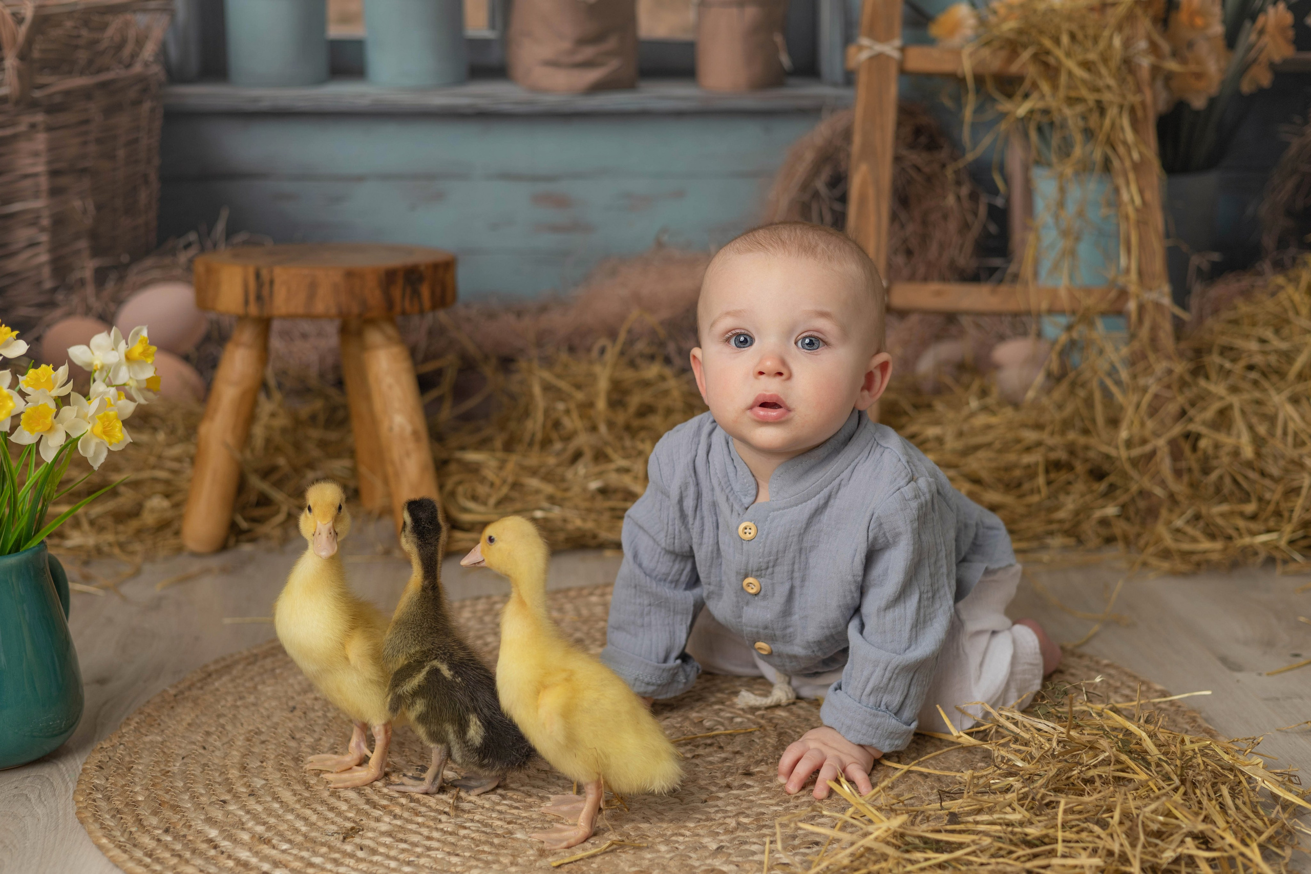 «Пасхальный». «Вкадре» — фотосессия новорожденных Тула | детский фотограф в Туле