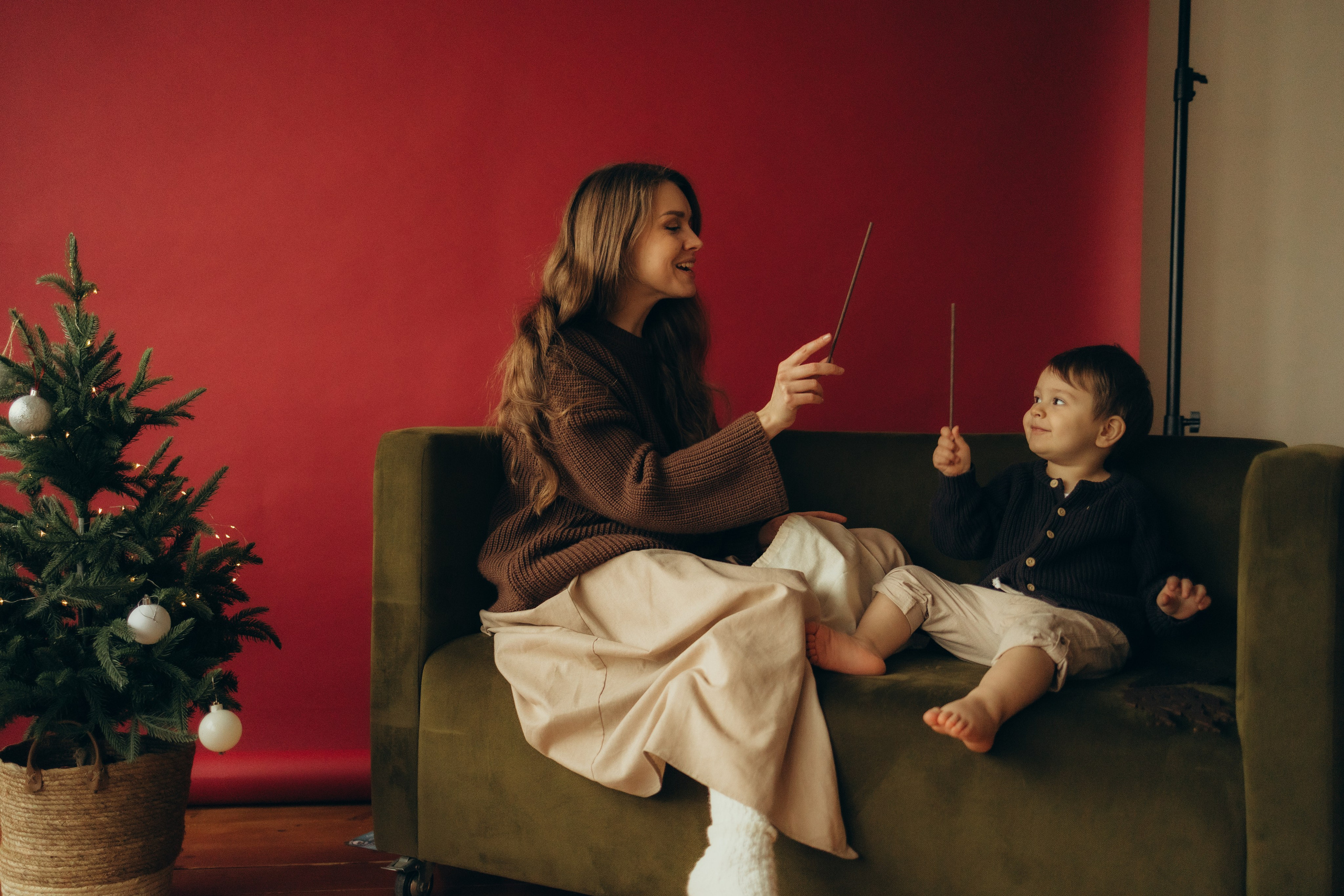 Семейная новогодняя фотосессия. Семейный фотограф в Москве Бунина Маргарита