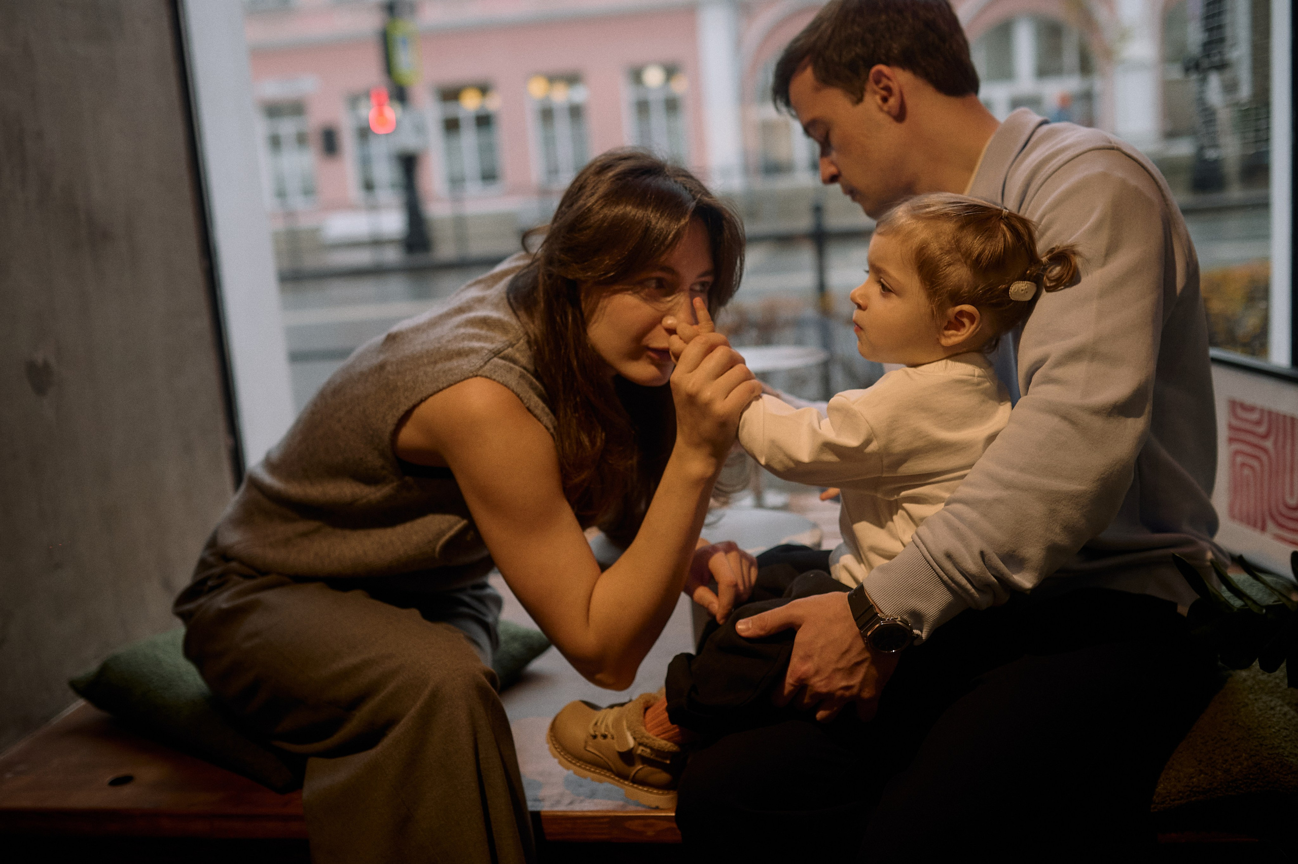 Андрей, Леся и Василиса. Семейный и свадебный lifestyle-фотограф в Москве Мария Петрова