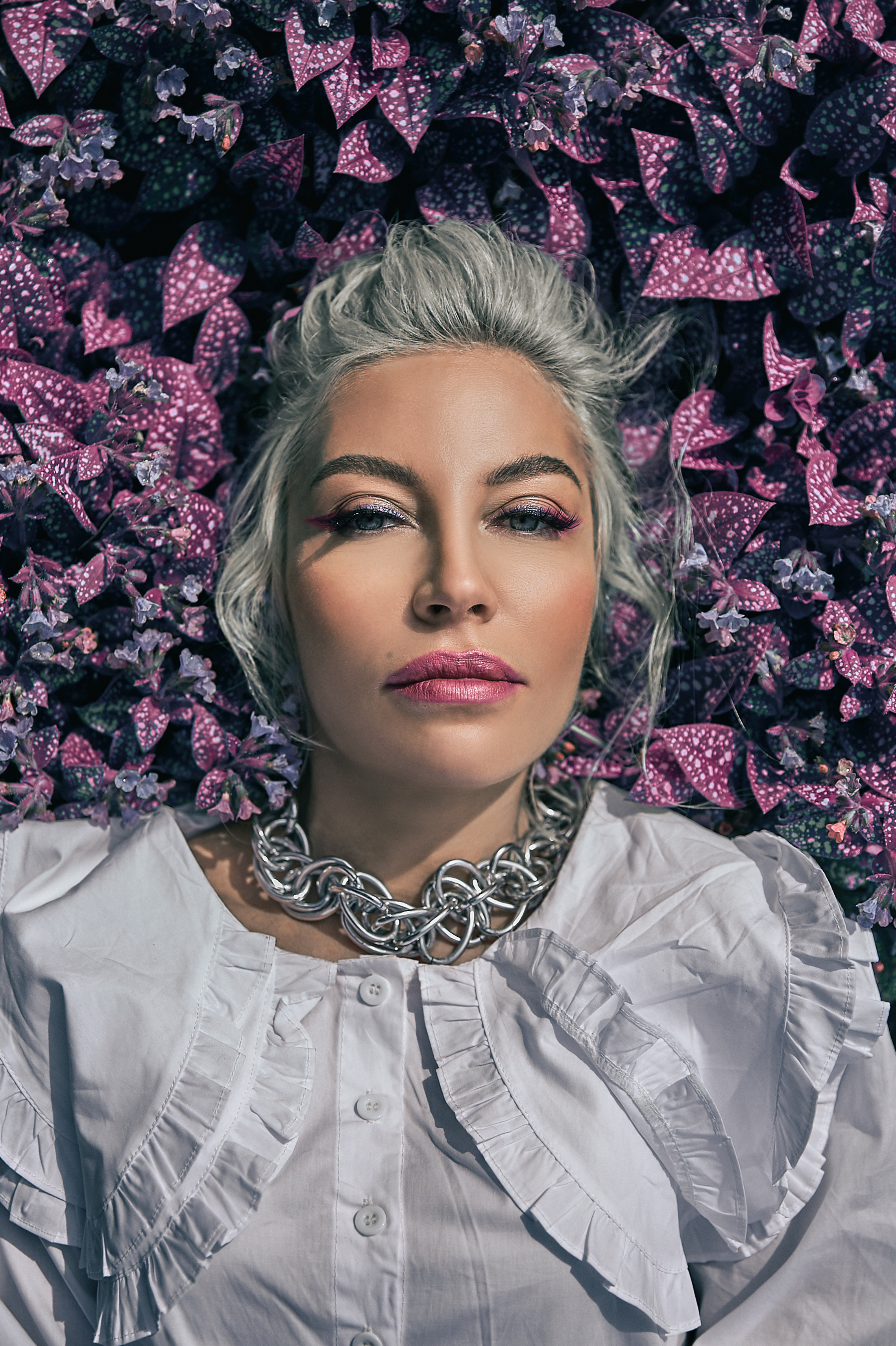 Летняя фото-прогулка в пурпурных тонах. Рекламный фотограф Санкт-Петербург Катерина Мишкель