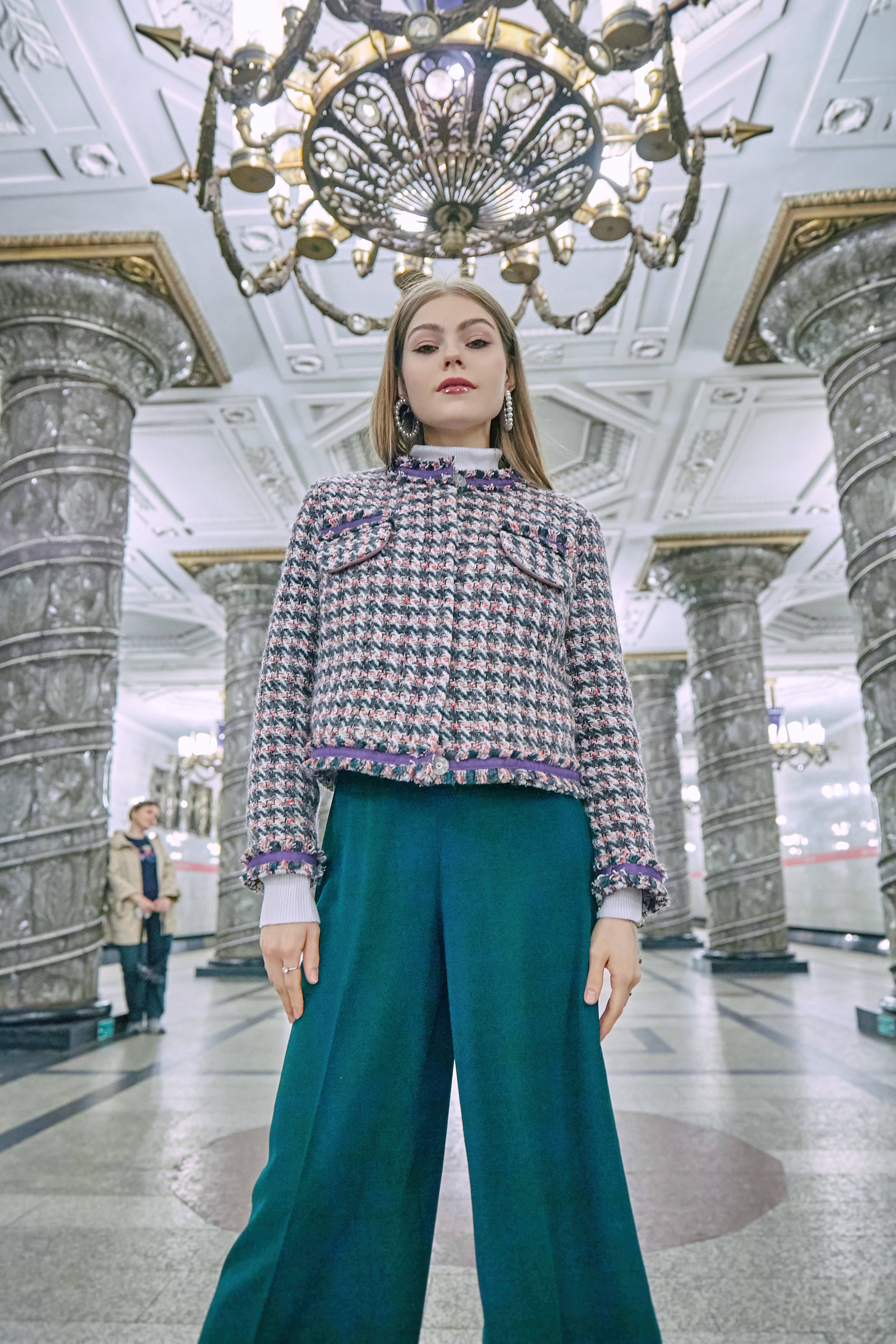 Фотосессия в метро СПб. Рекламный фотограф Санкт-Петербург Катерина Мишкель