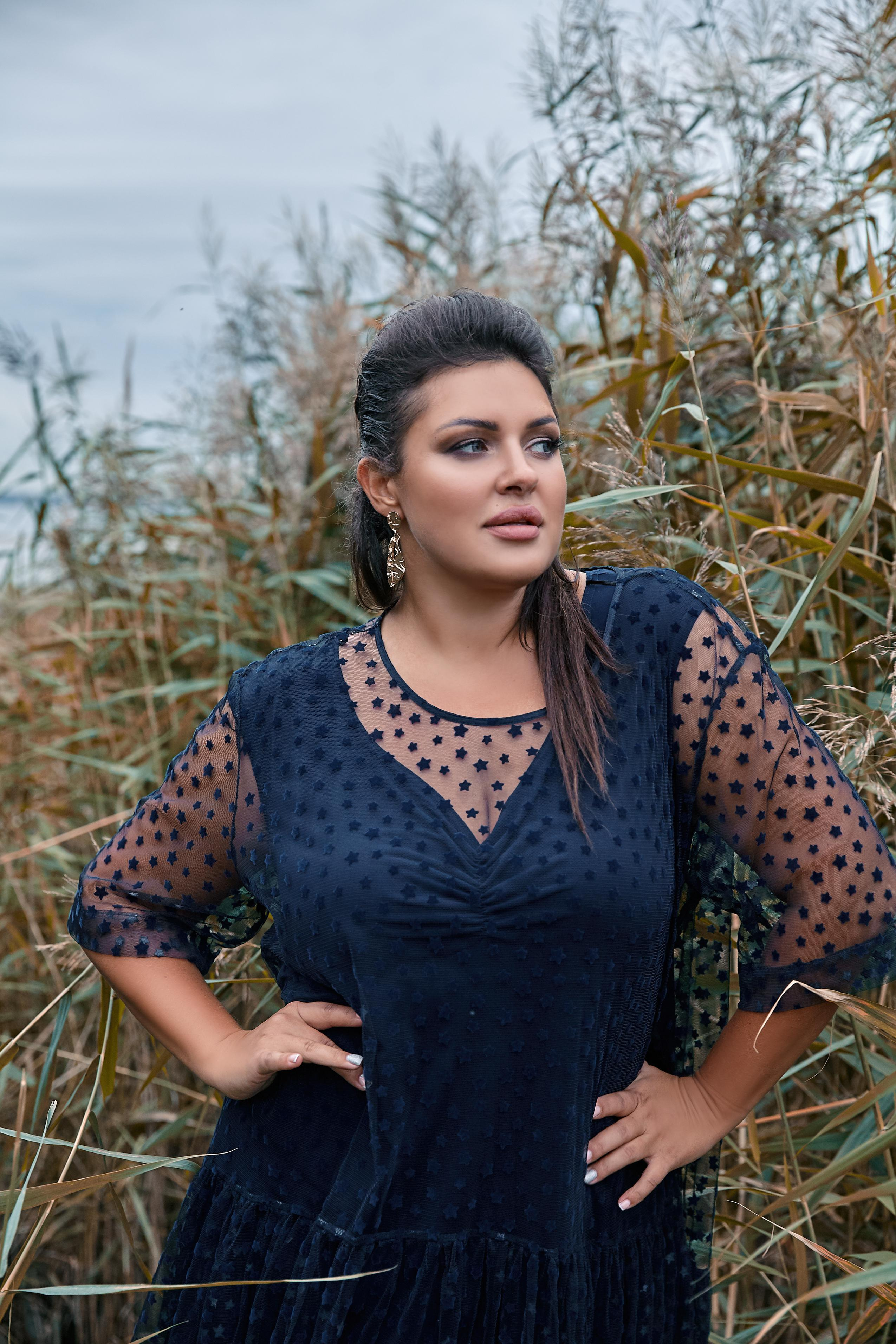 Съемка каталога одежды Plus Size Eva Graffova. Рекламный фотограф Санкт-Петербург Катерина Мишкель