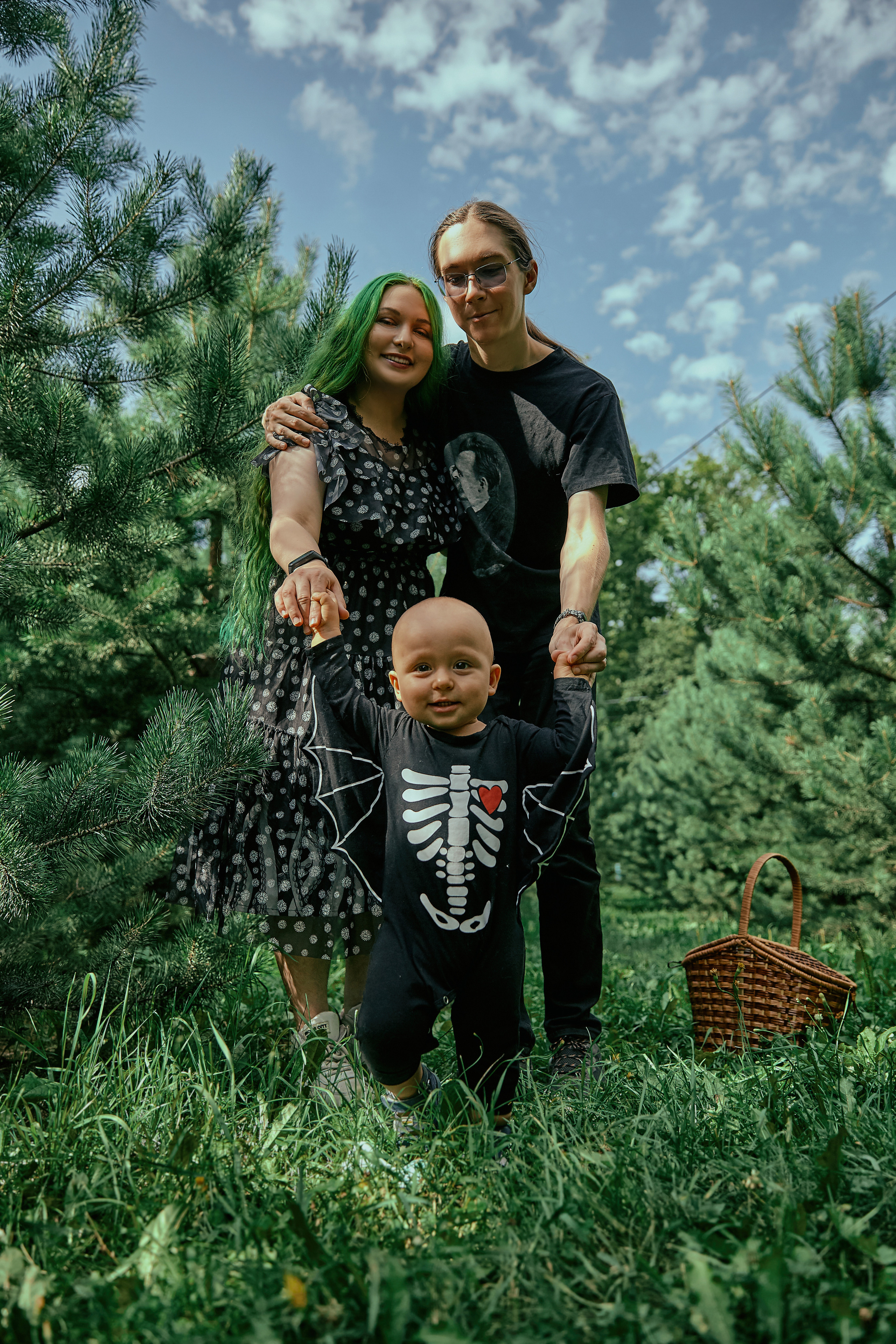 Летняя Семейная фотосессия в парке. Рекламный фотограф Санкт-Петербург Катерина Мишкель