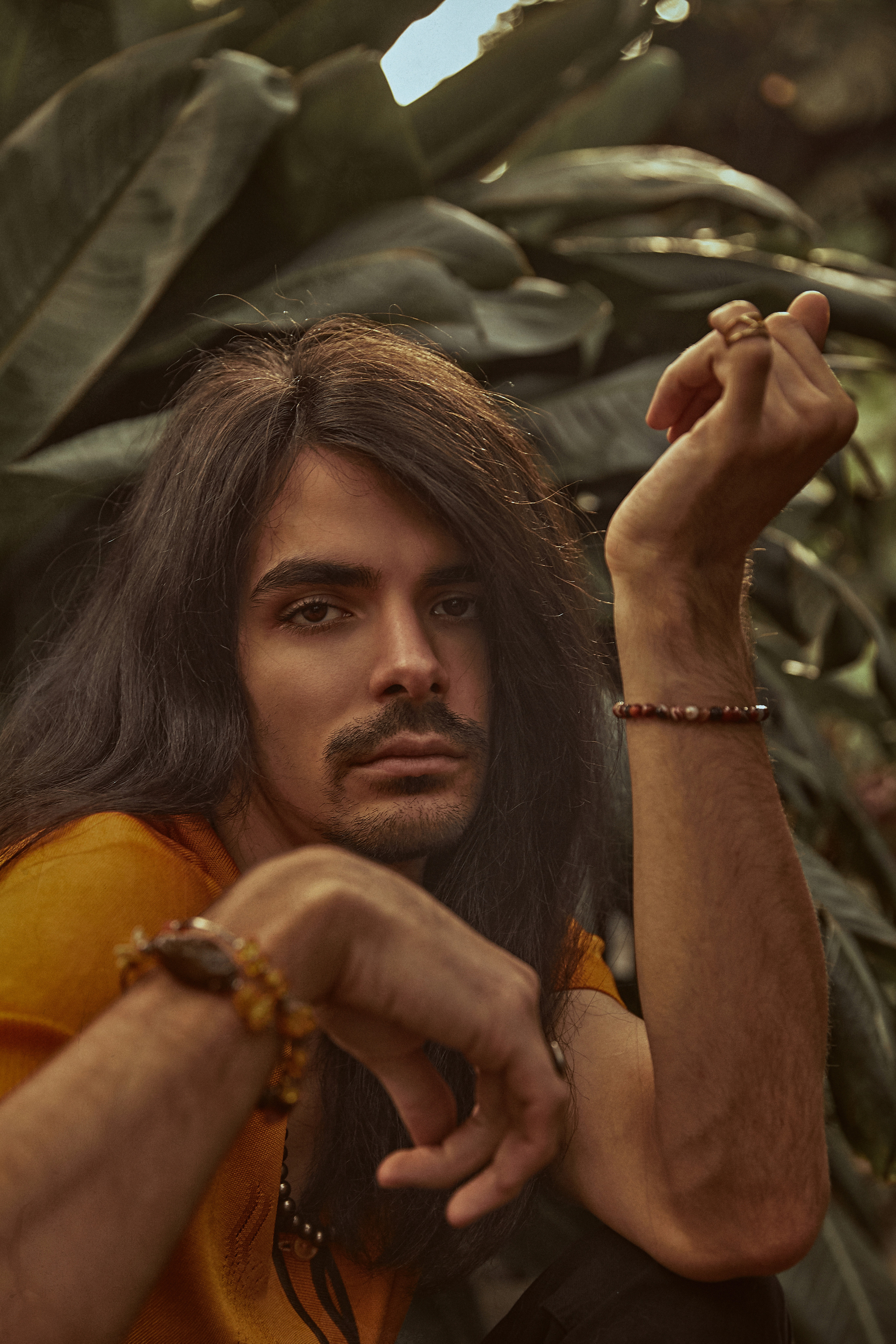 Съемка мужского портрета в оранжерее Таврического сада. Рекламный фотограф Санкт-Петербург Катерина Мишкель