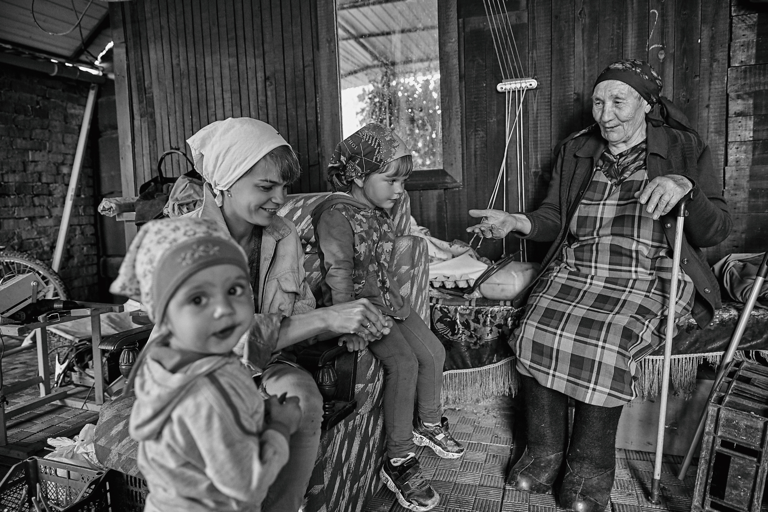Семейная фотосессия в деревне. Рекламный фотограф Санкт-Петербург Катерина Мишкель