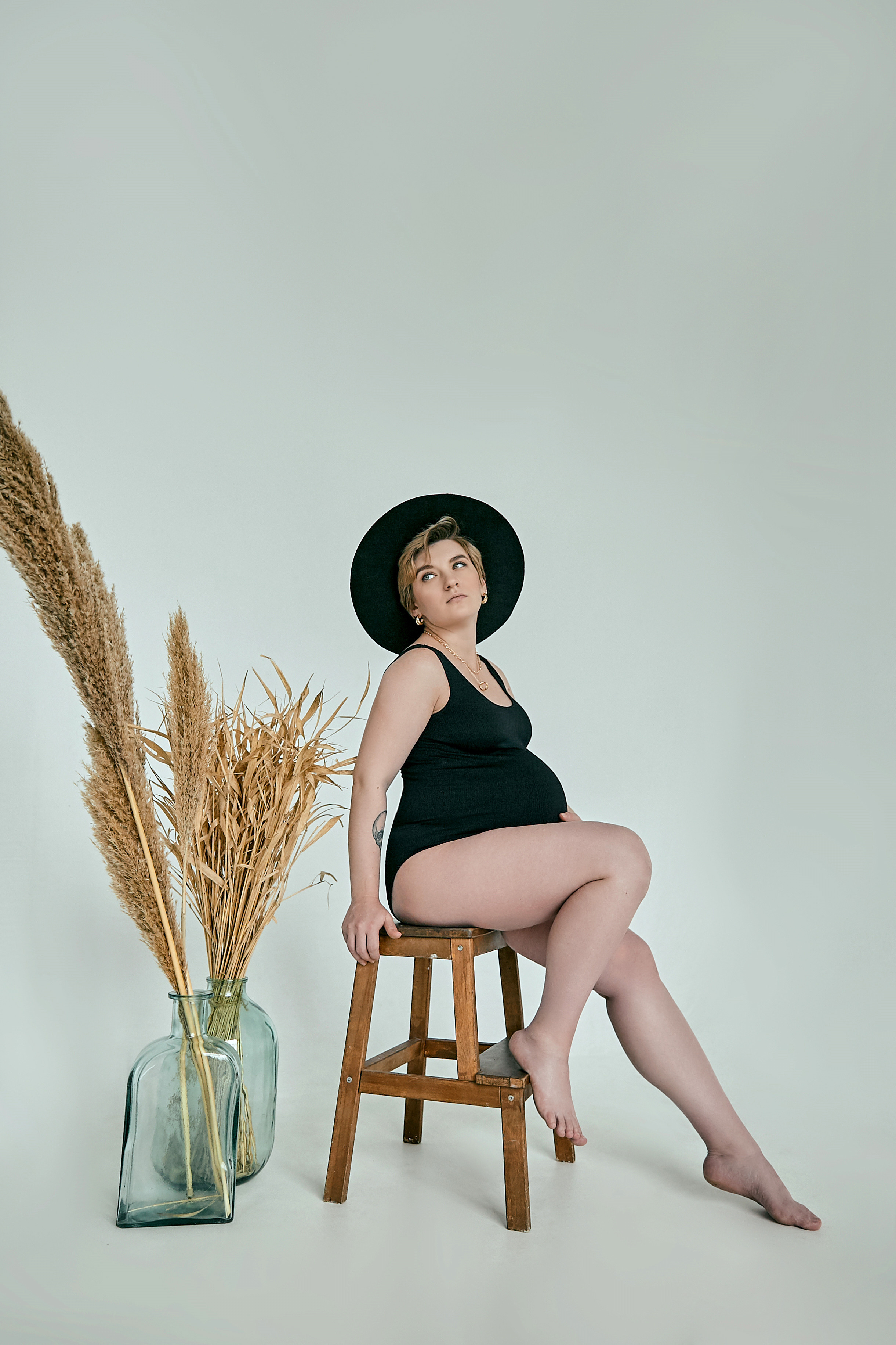 Студийная съемка беременности. Рекламный фотограф Санкт-Петербург Катерина Мишкель