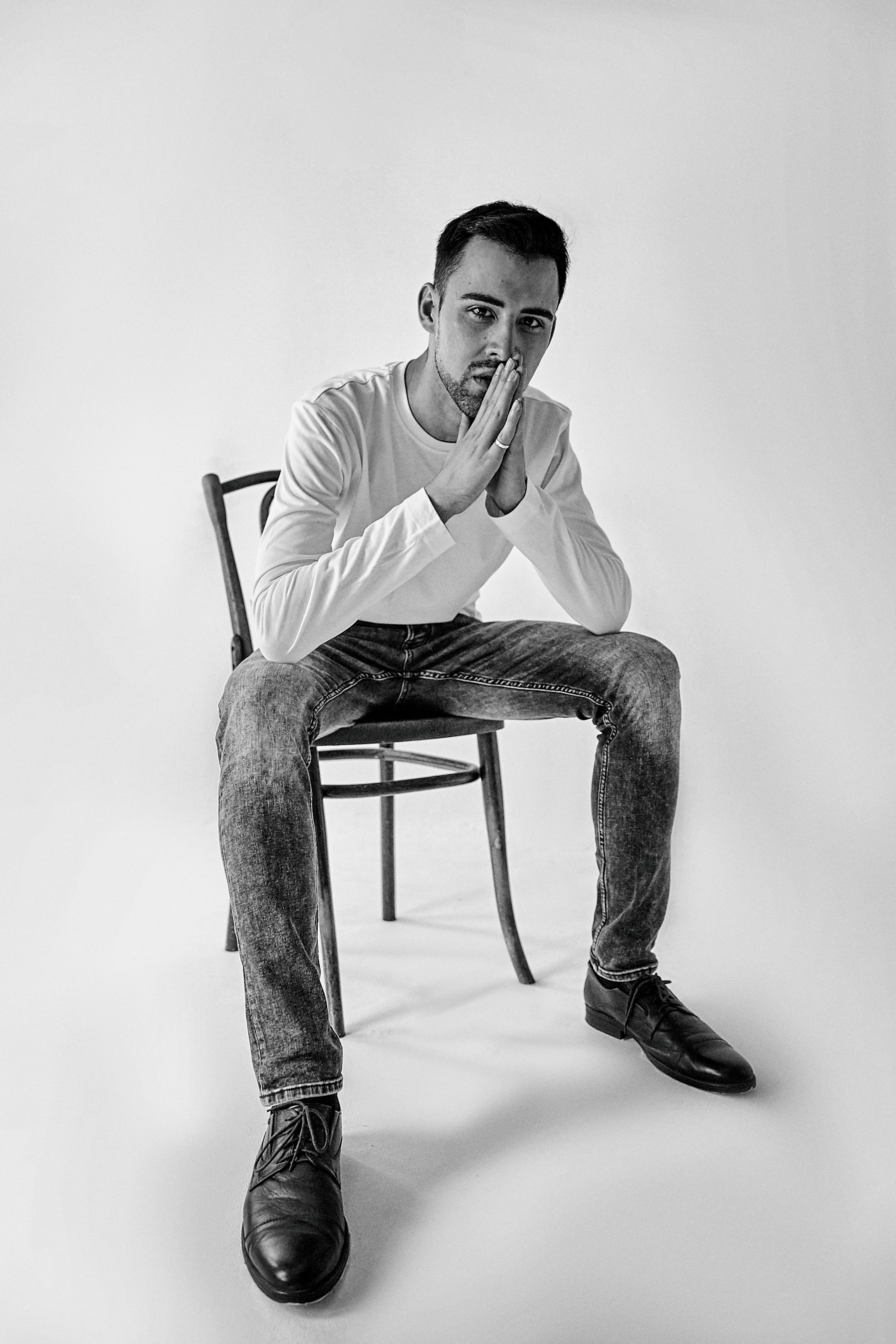 Съемка мужских модельных тестов. Рекламный фотограф Санкт-Петербург Катерина Мишкель